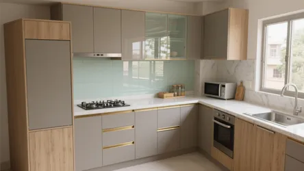 1 BHK Flat in Zirakpur: 5 Smart Kitchen Design Ideas