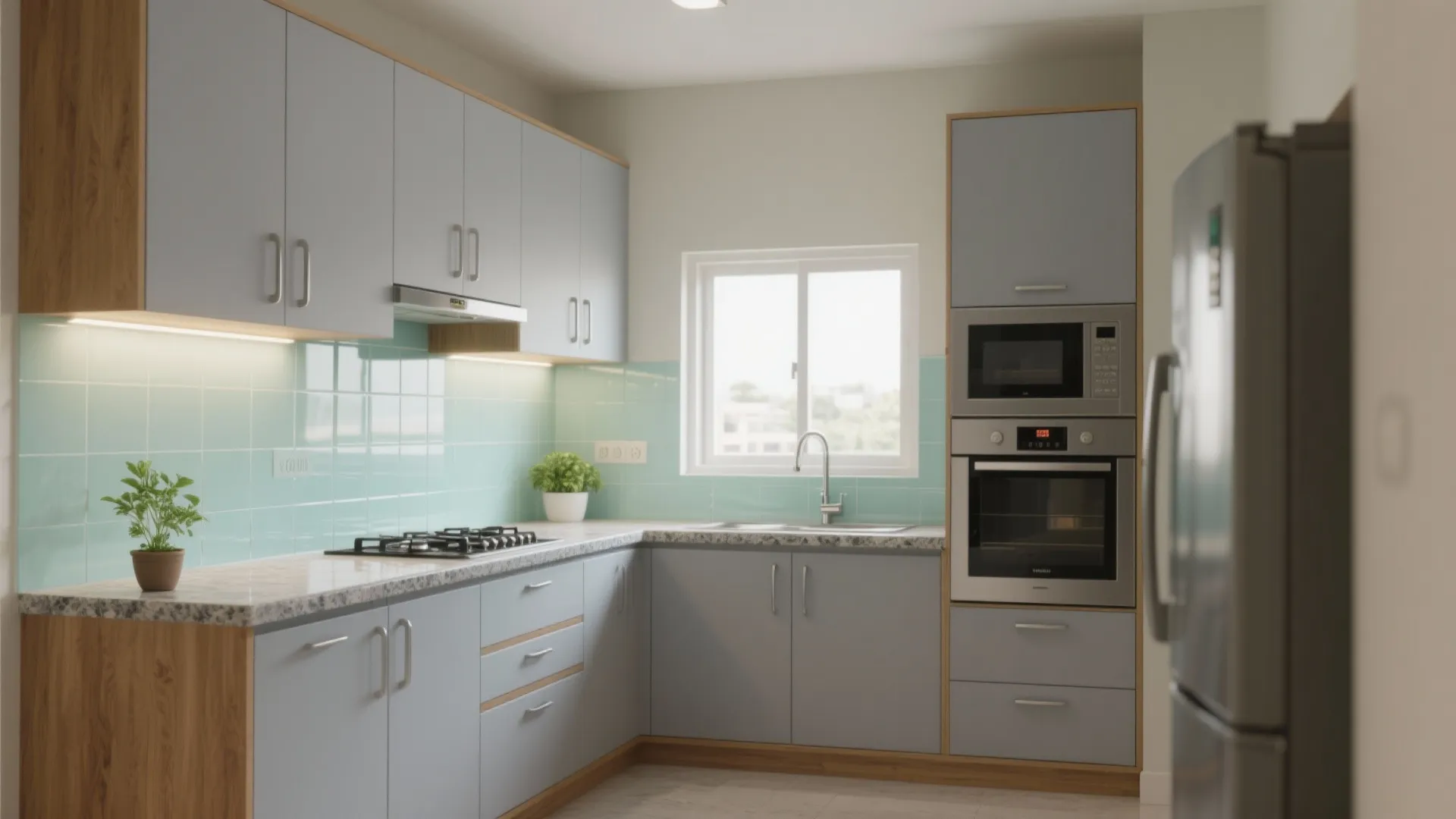 2 BHK Apartments in Zirakpur: 5 Smart Kitchen Design Ideas: A senior interior designer’s friendly guide to optimizing small kitchens in 2 BHK apartments in Zirakpur