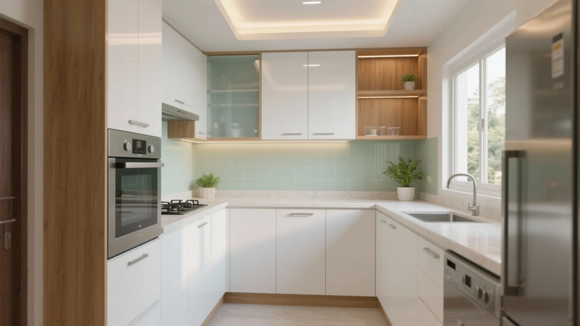 3 BHK Flat in Zirakpur: 5 Smart Kitchen Design Ideas: Small-space, big-impact kitchen upgrades I’ve used in real 3 BHK flats in Zirakpur