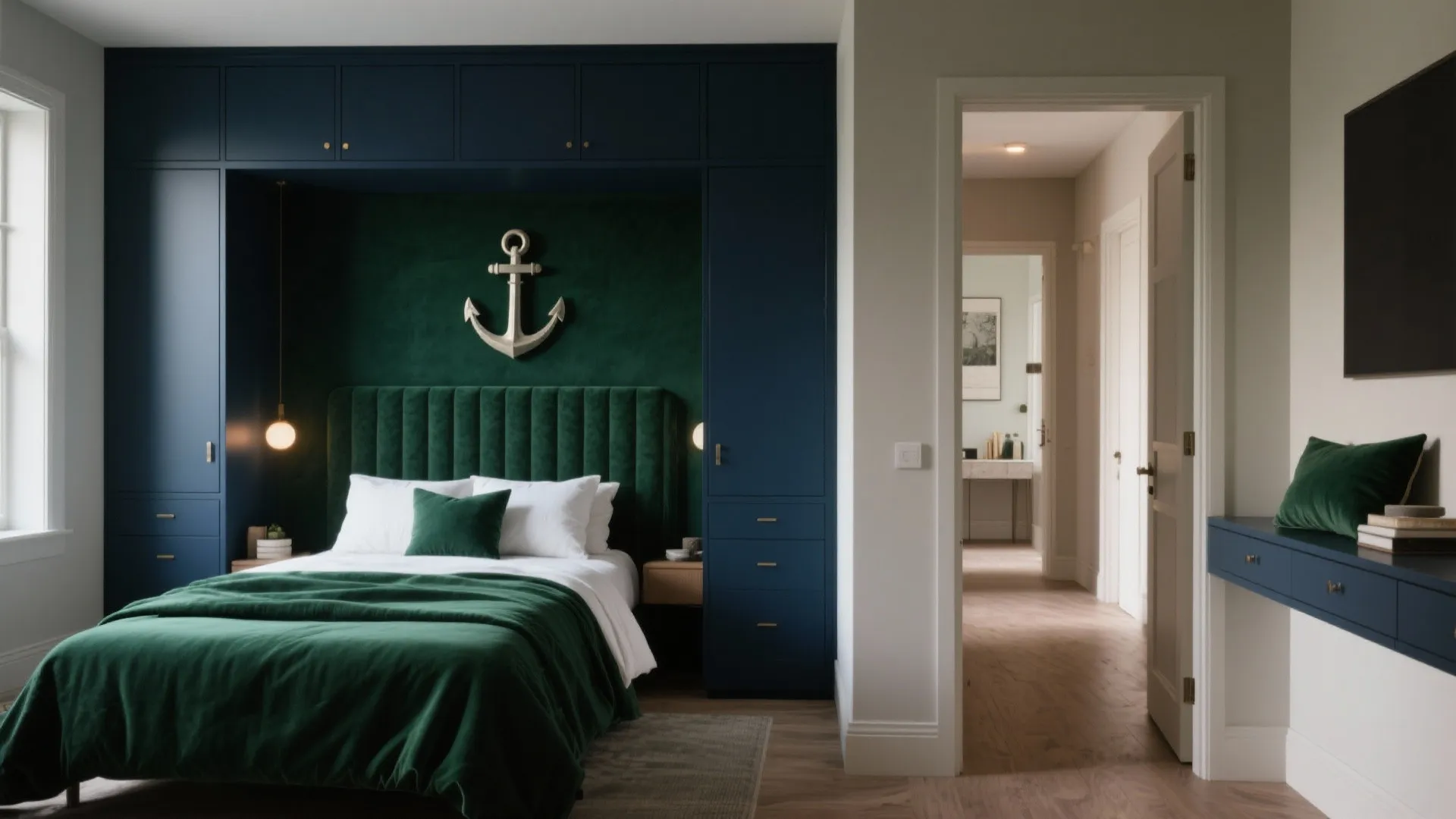 3. Zone Anchors: Bold Color Meets Practicality