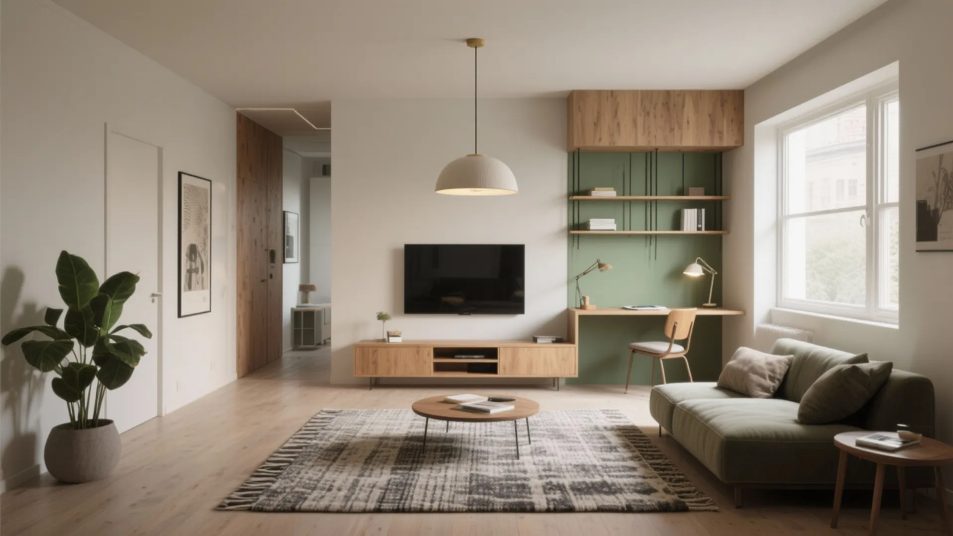 1. Zone by Function — not by Walls