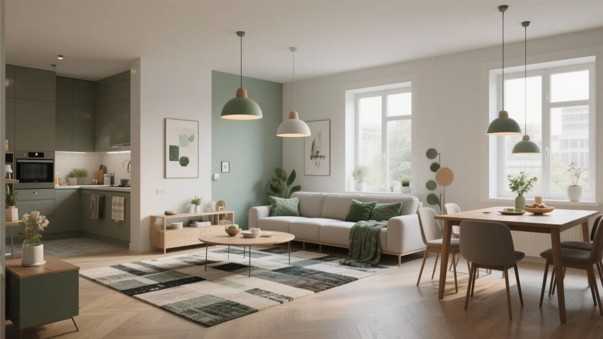 1. Define zones with subtle shifts