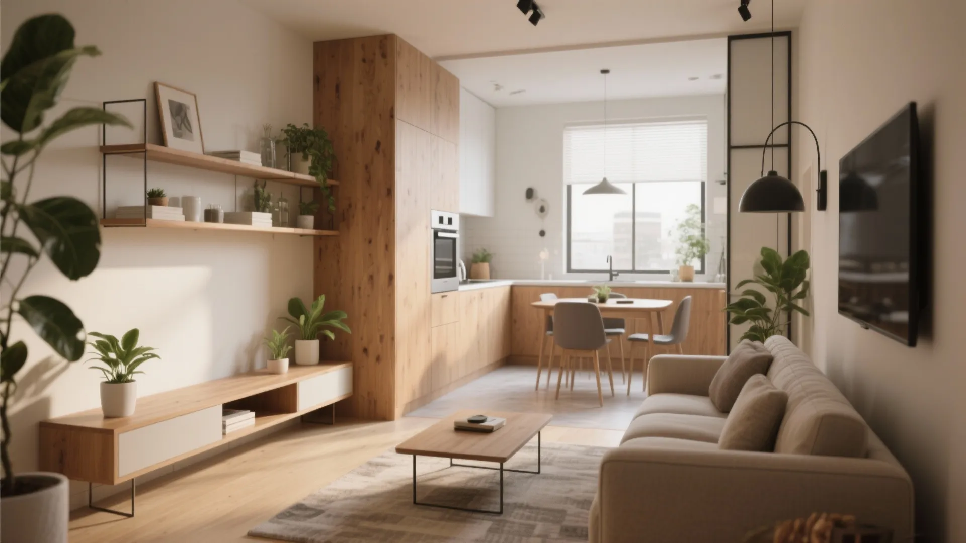 Small Kitchen Living Room Combo: 5 Smart Ideas: Space-saving, stylish and real-world tips for small kitchen living room combos