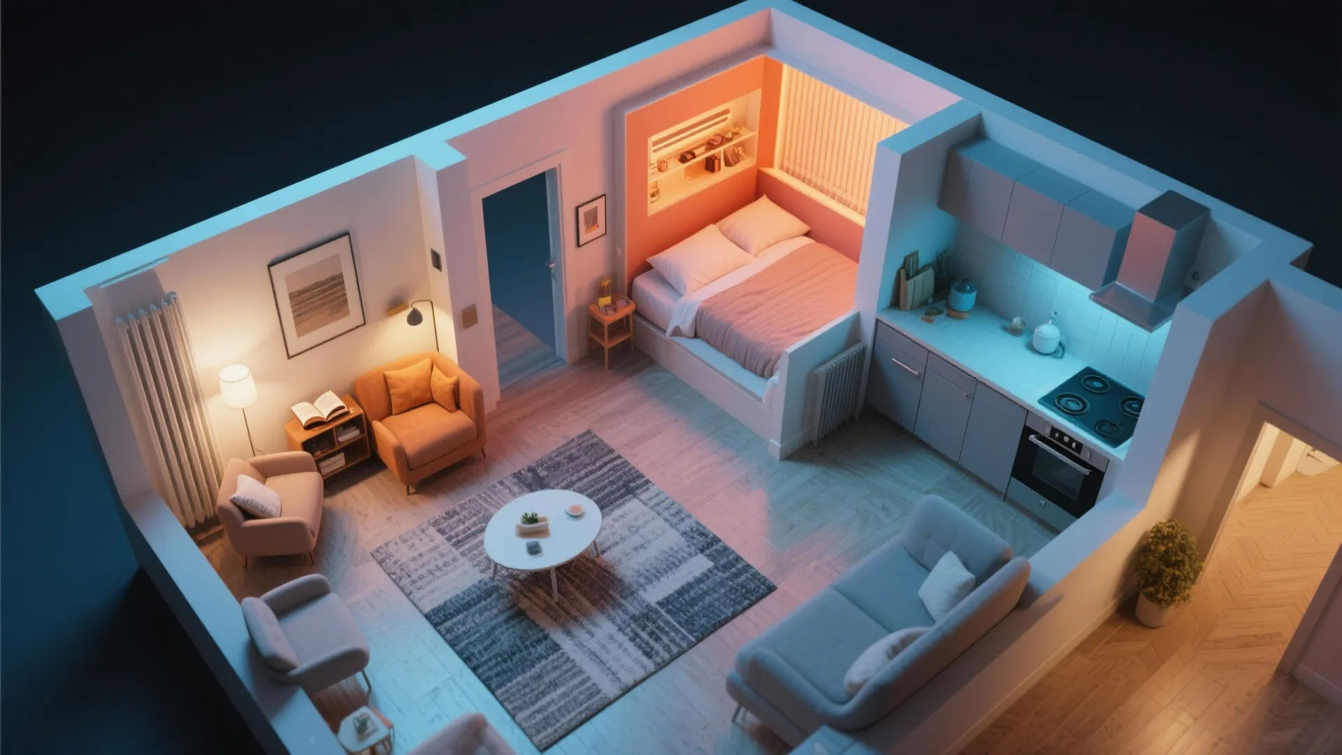 4. Use zoned strategies instead of whole-room heating