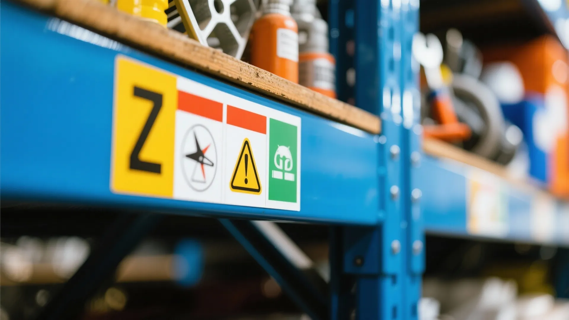 2. Clear zone labeling