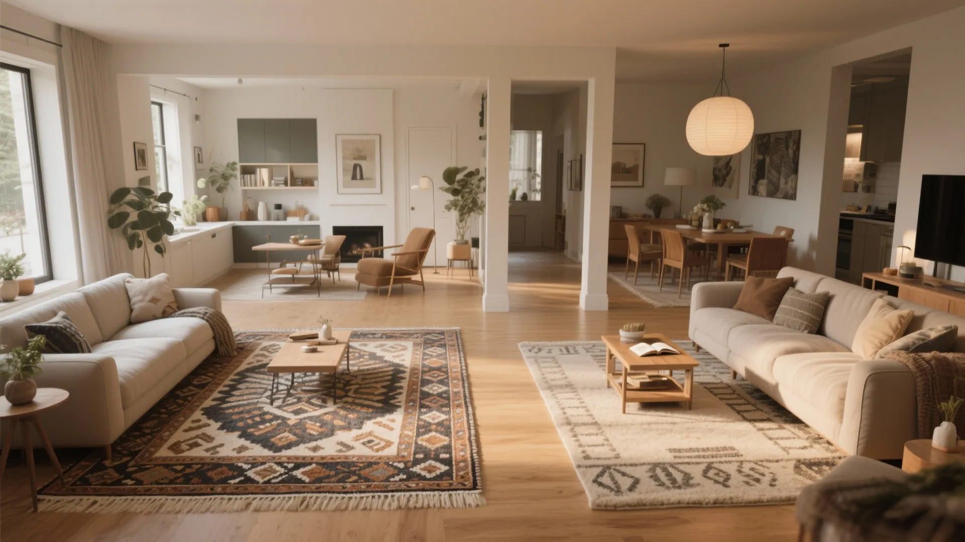 5. Zone Mixing with Rugs