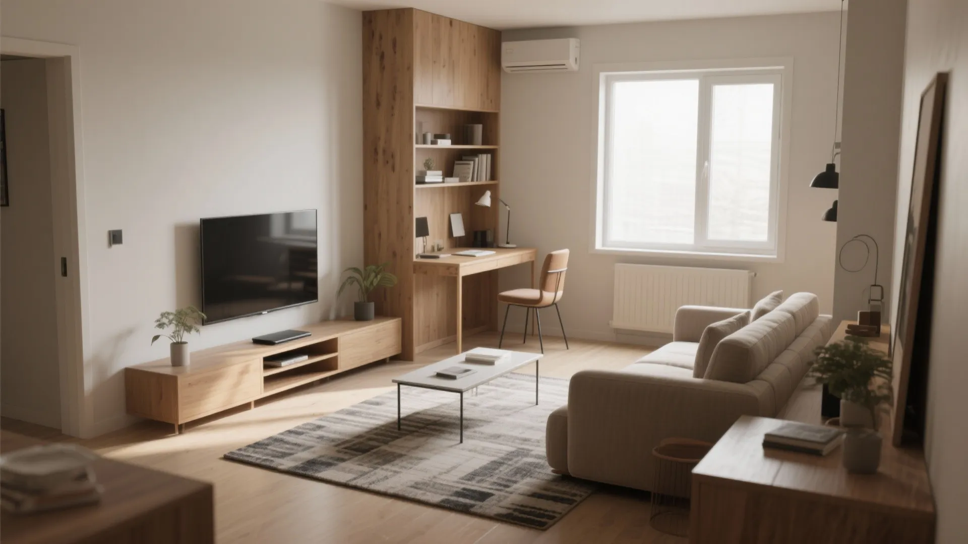 1. Zone the Room, Even If It’s 10 Square Meters