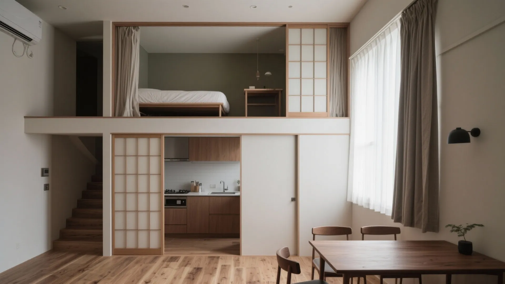 Tips 1: 上下を「生活ゾーン」で分ける（東京公寓デザイン）