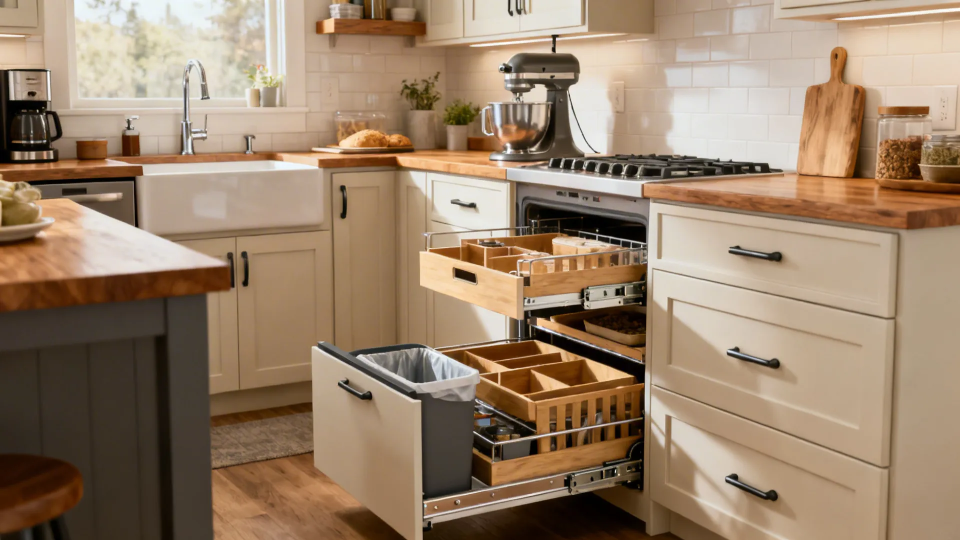 Zone-Based Storage with Pull-Outs