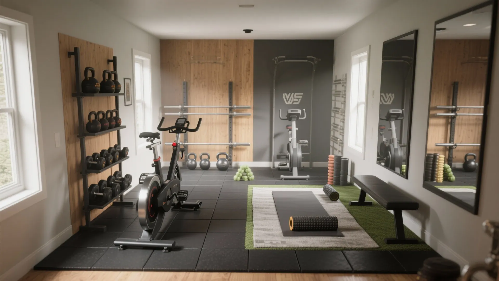 Idea 1: Zone the room like a tiny studio