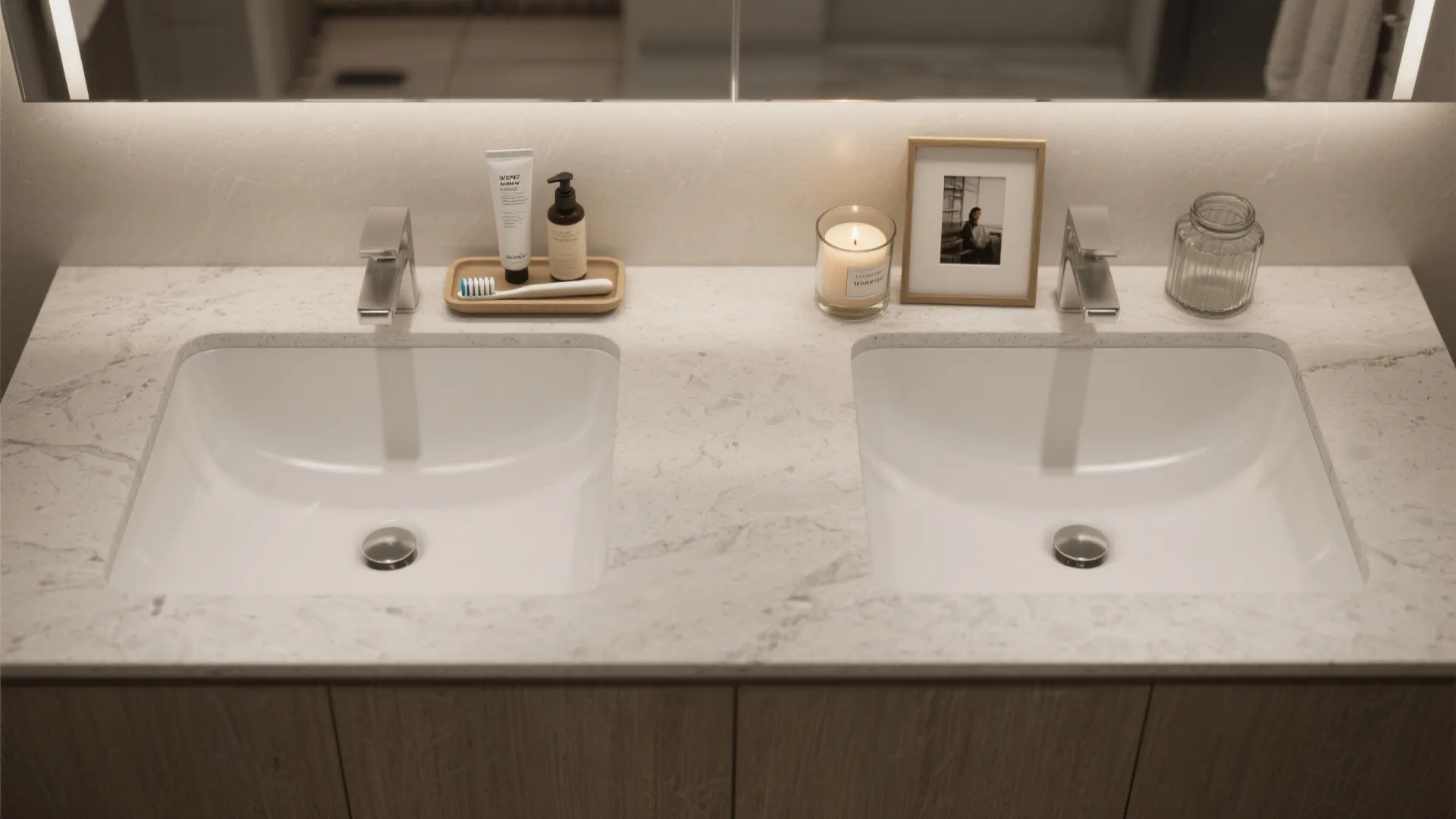 3. Create a zoned layout: grooming vs. display