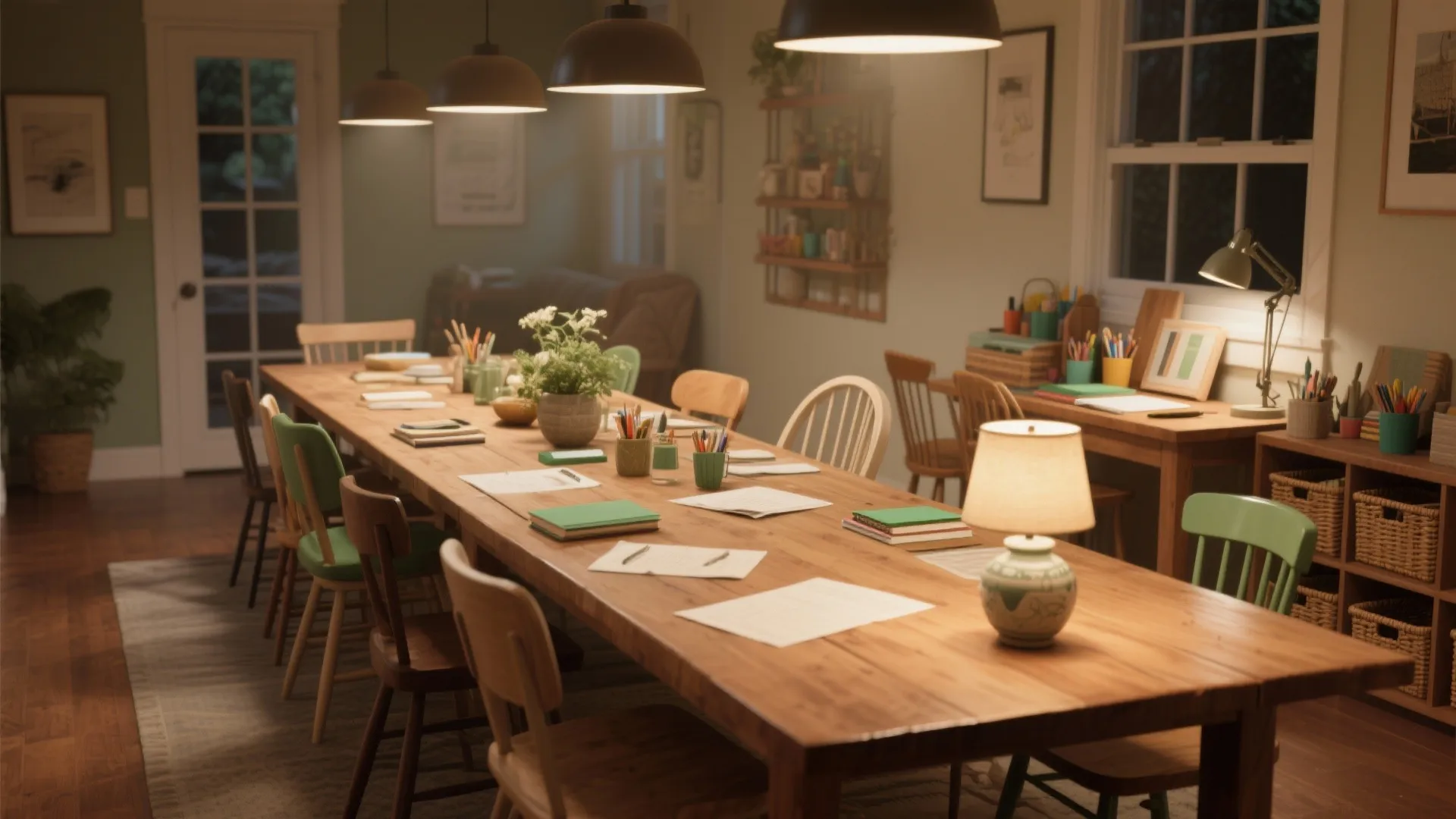 5. Zone the room for mixed activity