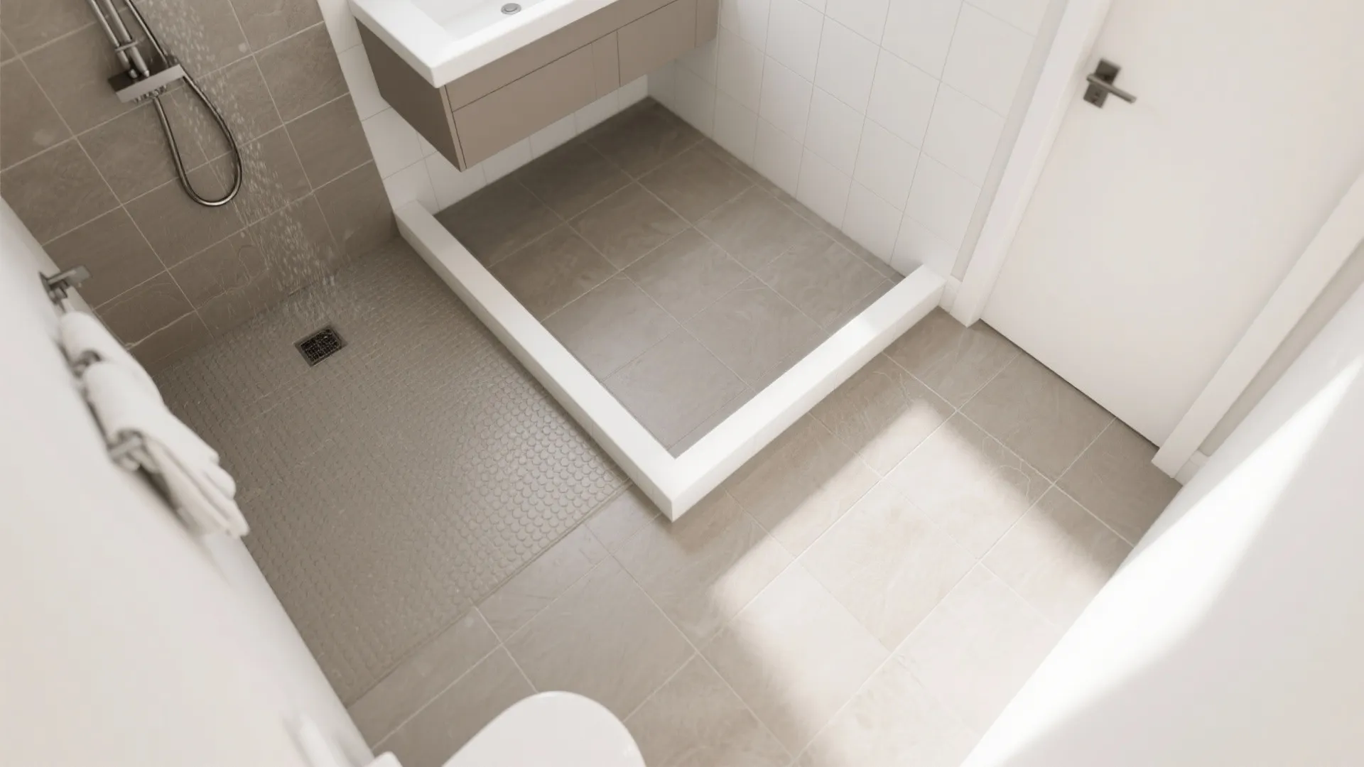Zone the Floor: Higher DCOF in Wet Areas, Softer in Dry