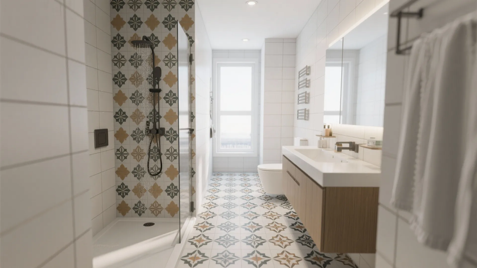 9. Zone the Space with Flooring