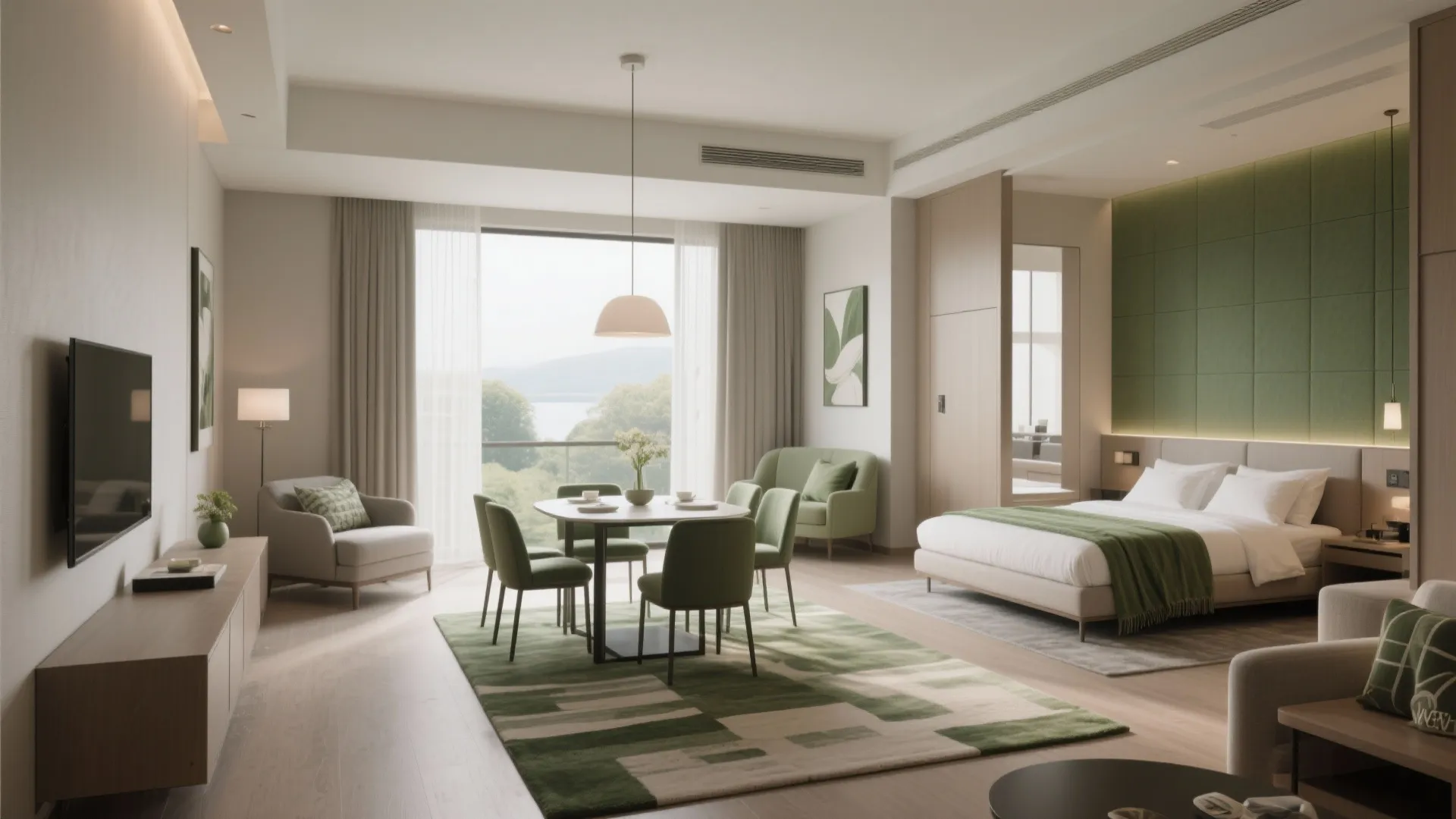 3. Open-plan Living with Zoned Furniture