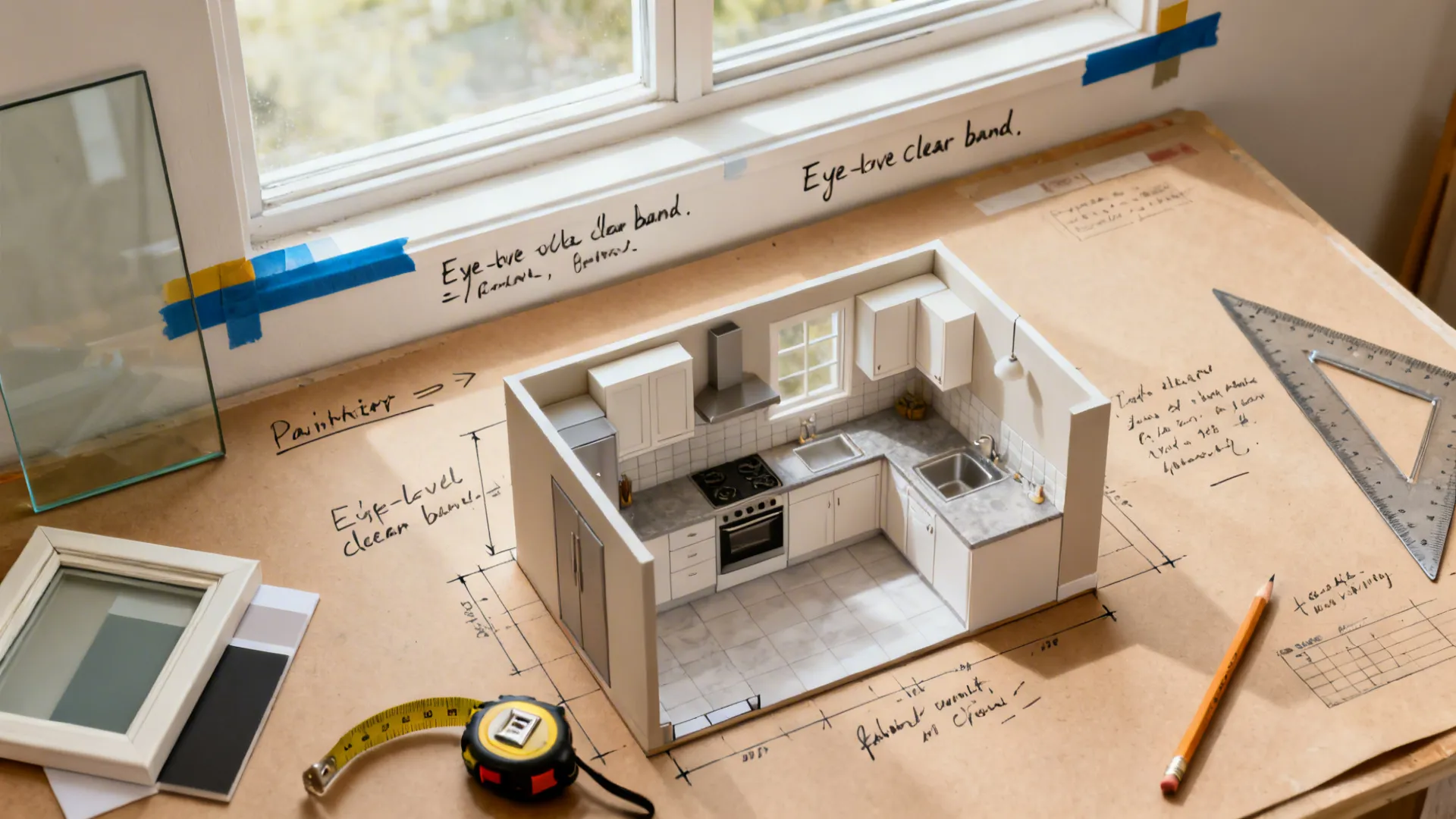 Obscure Glass with Selective Clarity Zones