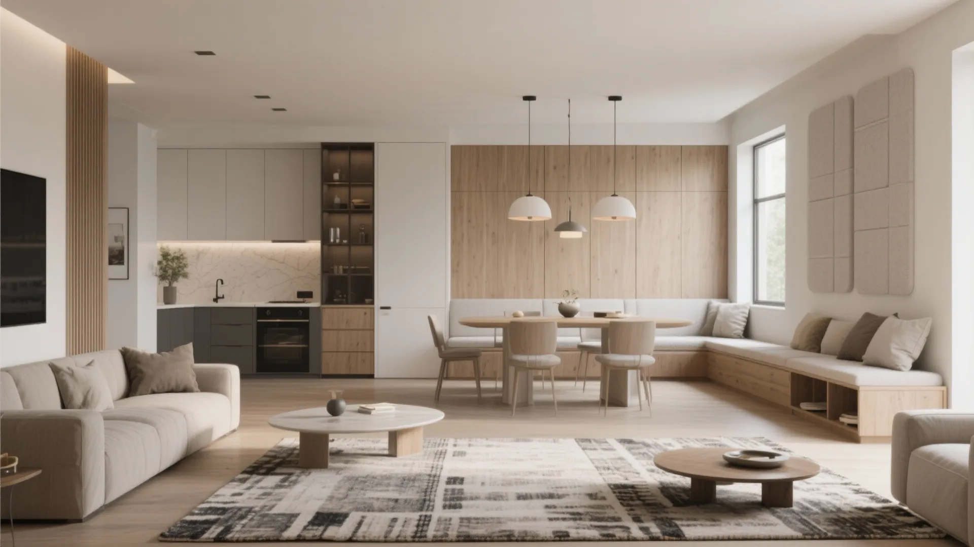 1. Open Great Room with Zoning