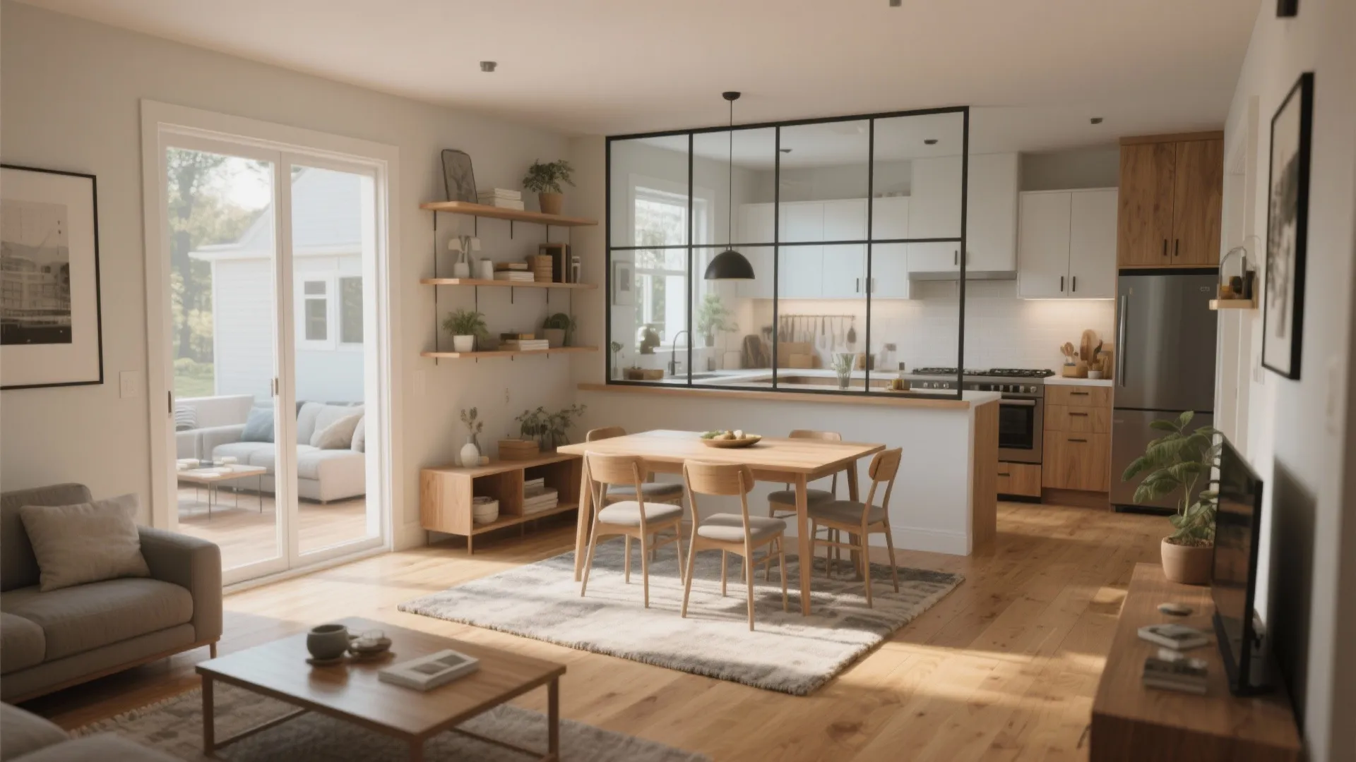 1. Open Great Room with Zoned Flow