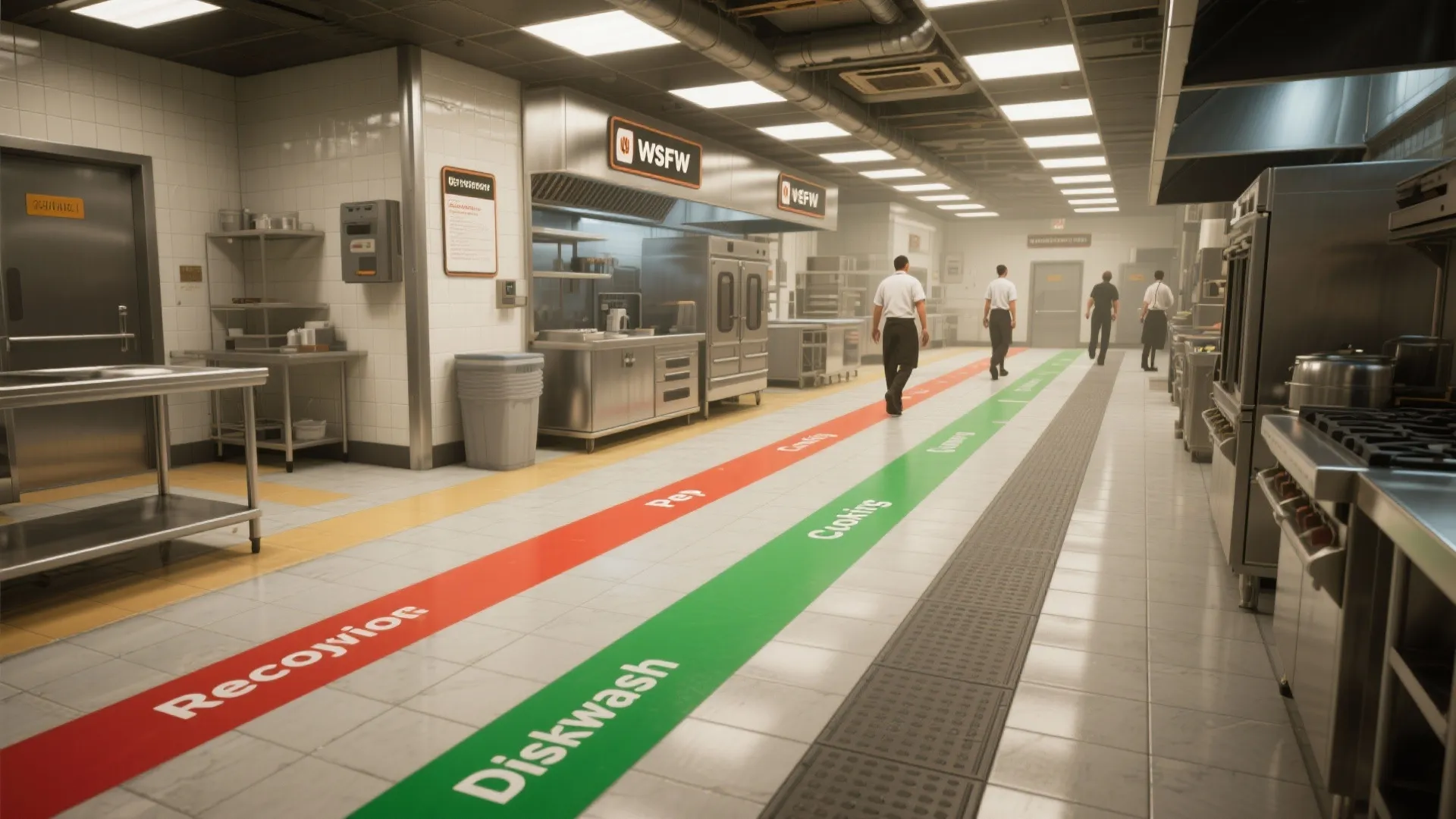 1. Zone the kitchen like a tiny city