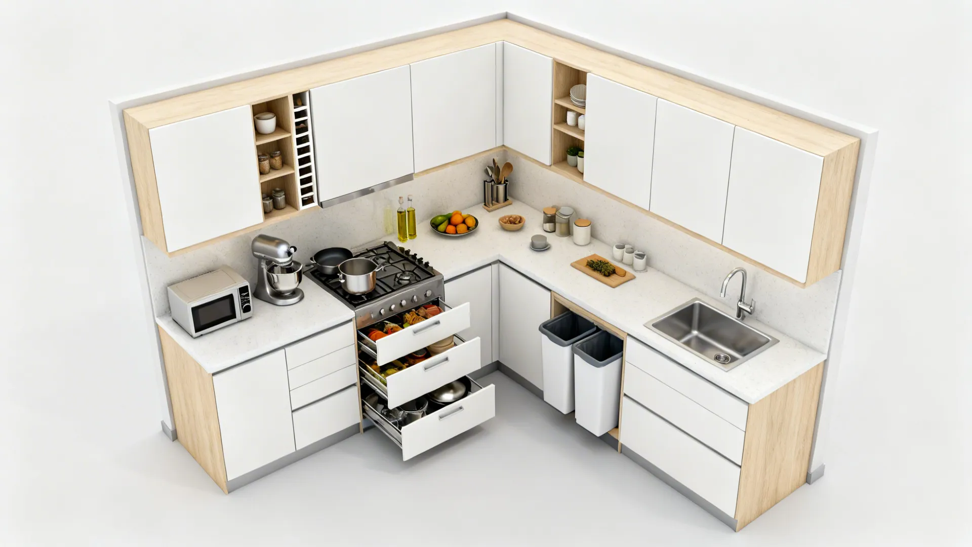 Smart zones for Indian cooking routines