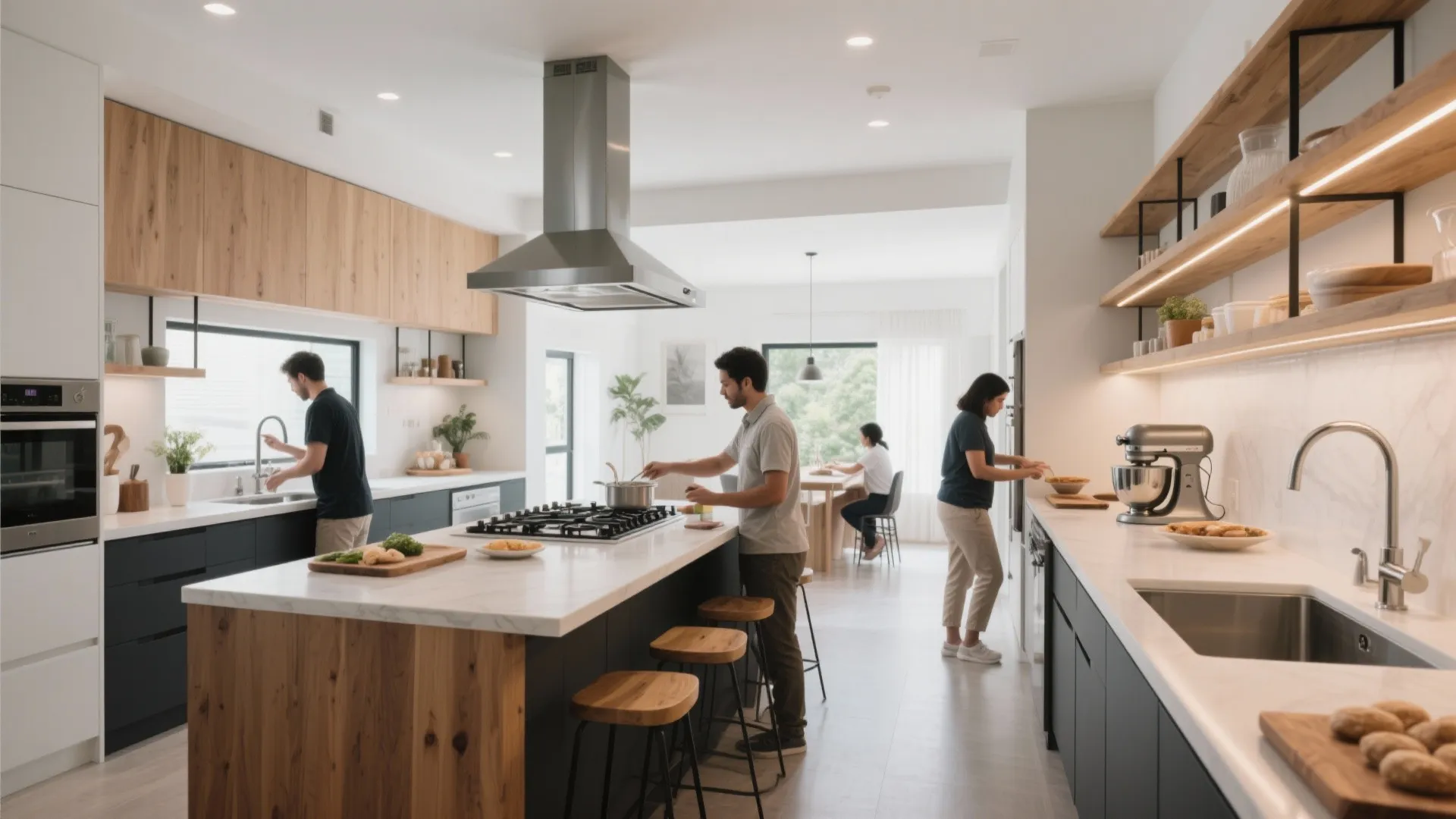 Zone-Based Layout for Big Families