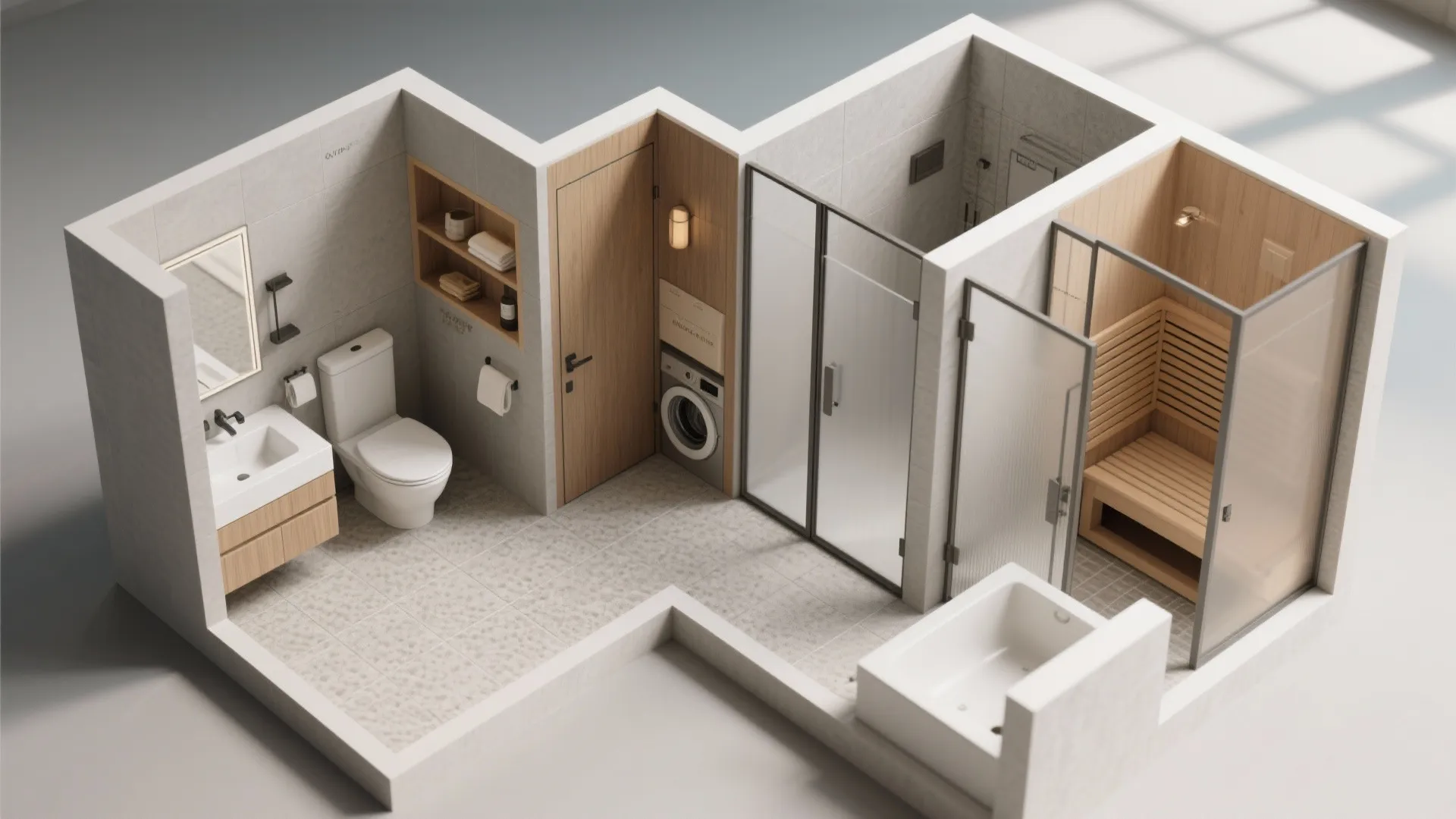 4. Zone for privacy and function