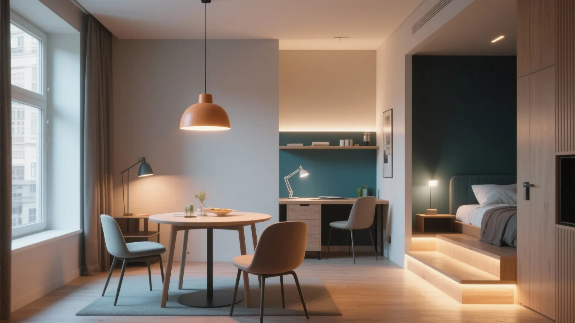 3. Zone with Light and Color