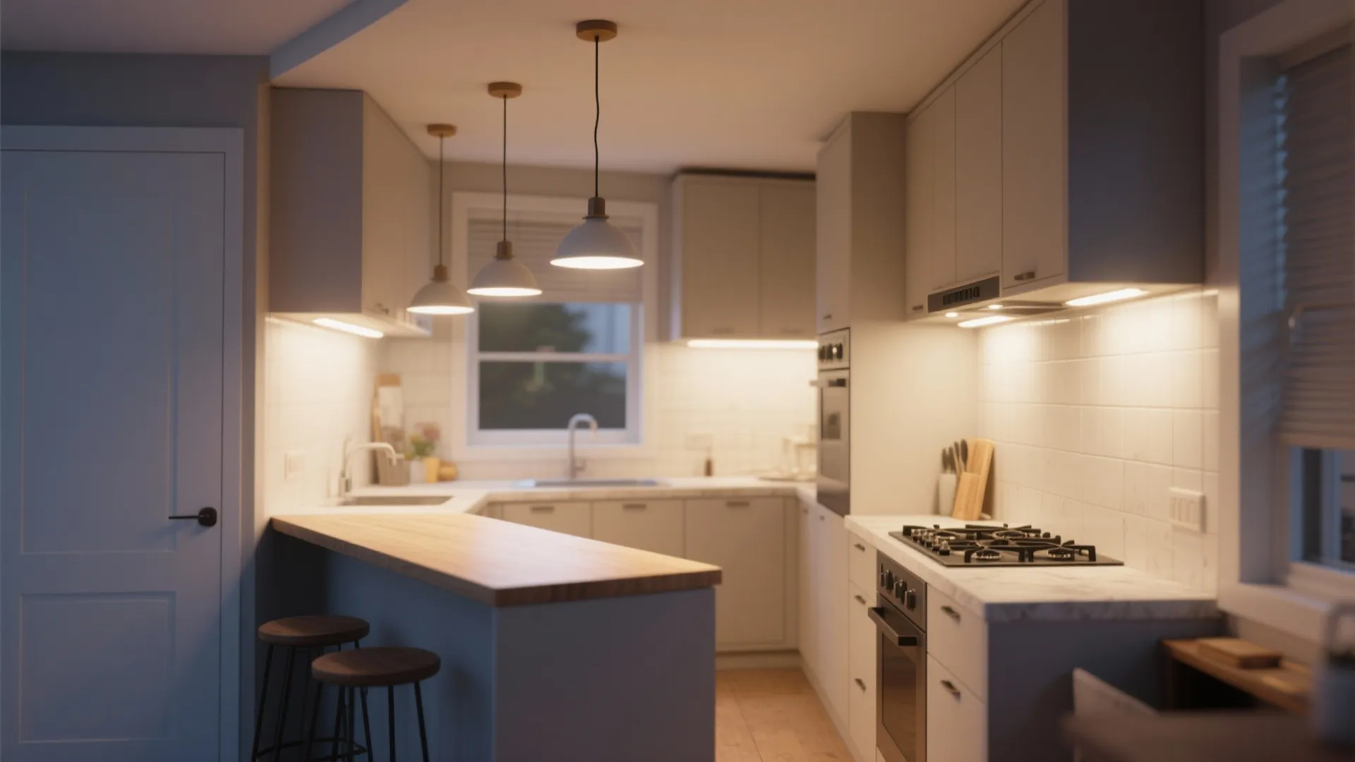 5. Zoned Lighting and Clear Sightlines