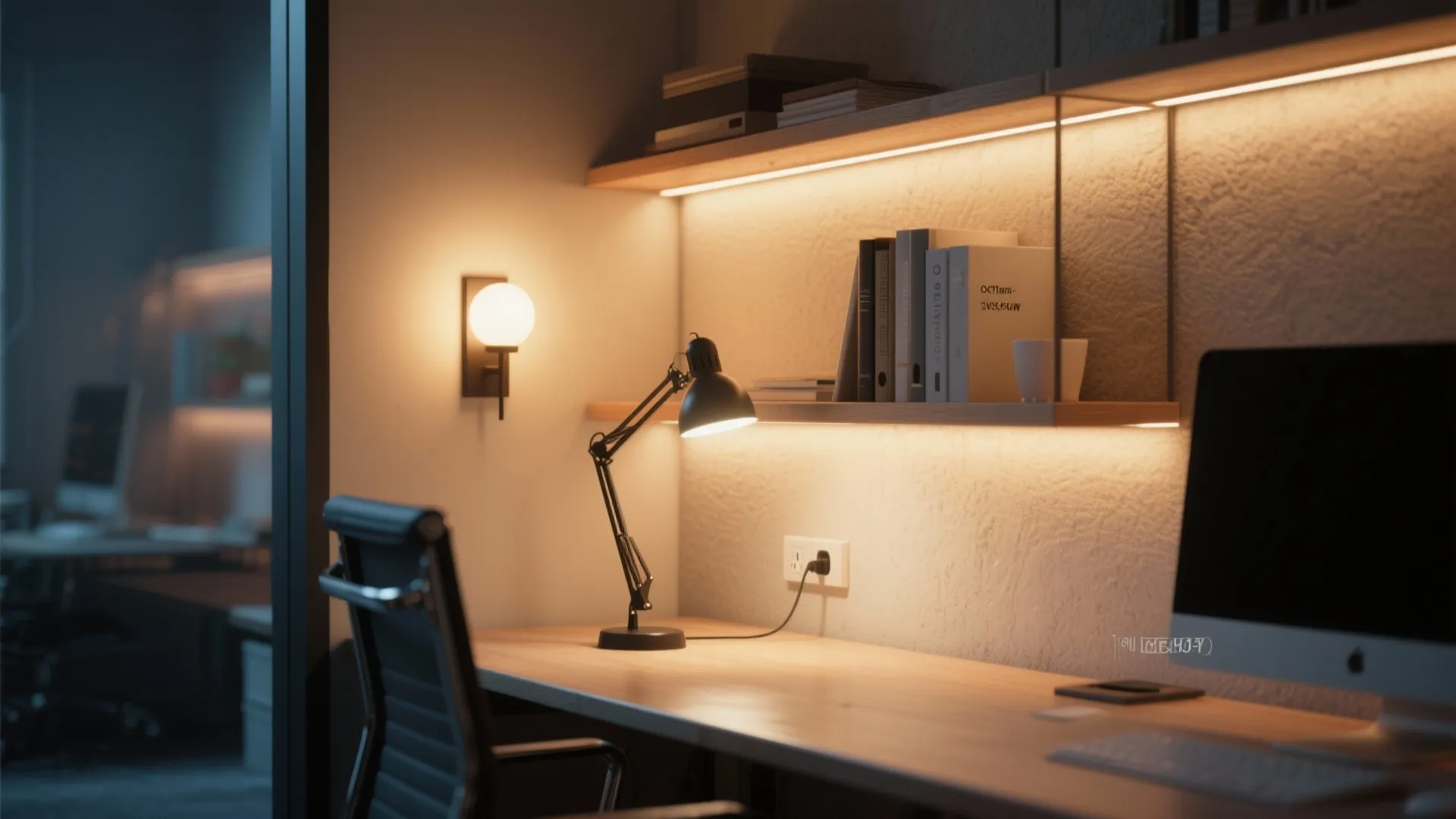 3. Zoned lighting to define function