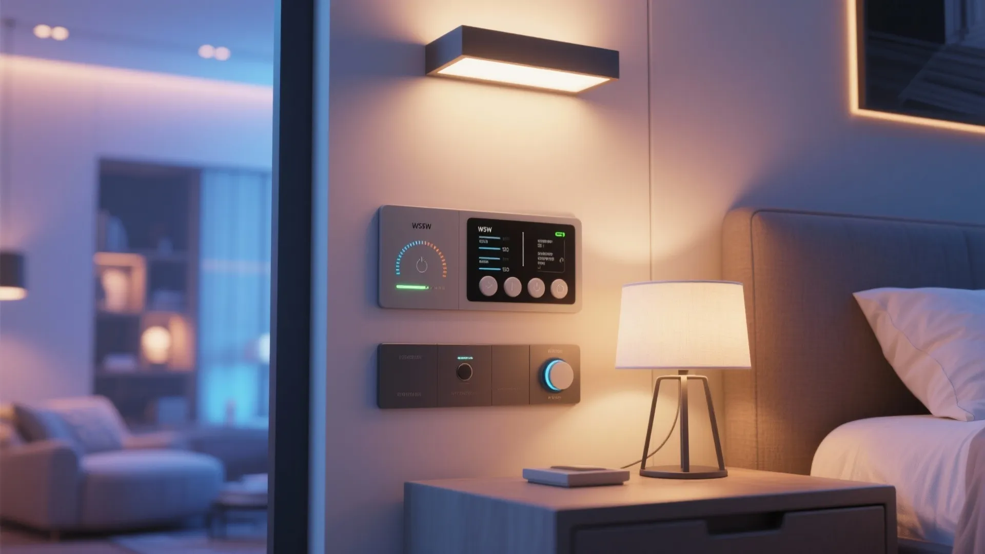 5. Zoned Lighting and Climate Control