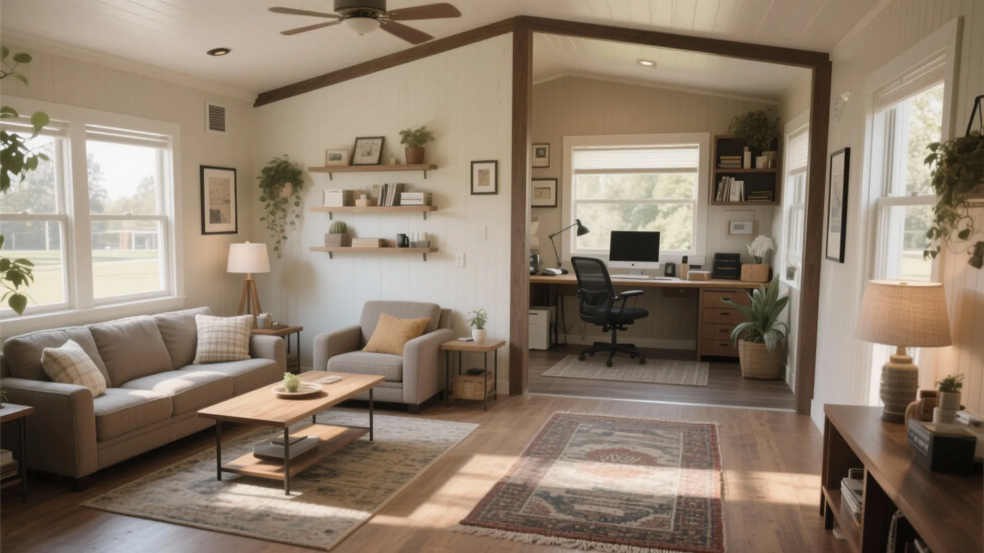 9. Zone the Living Room