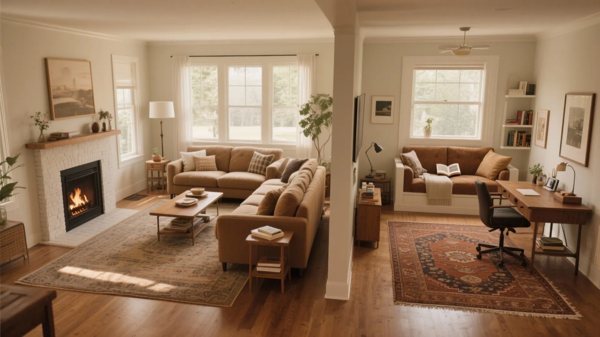 4. Zoning the Space with Furniture