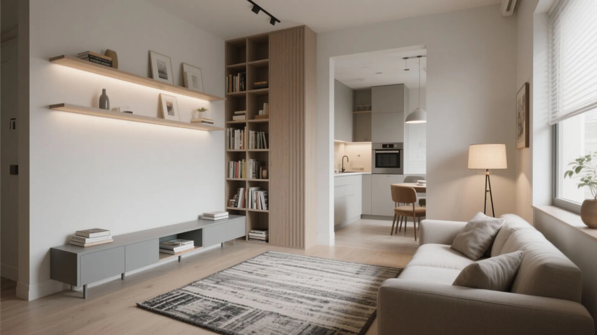 3. Define zones without closing the room