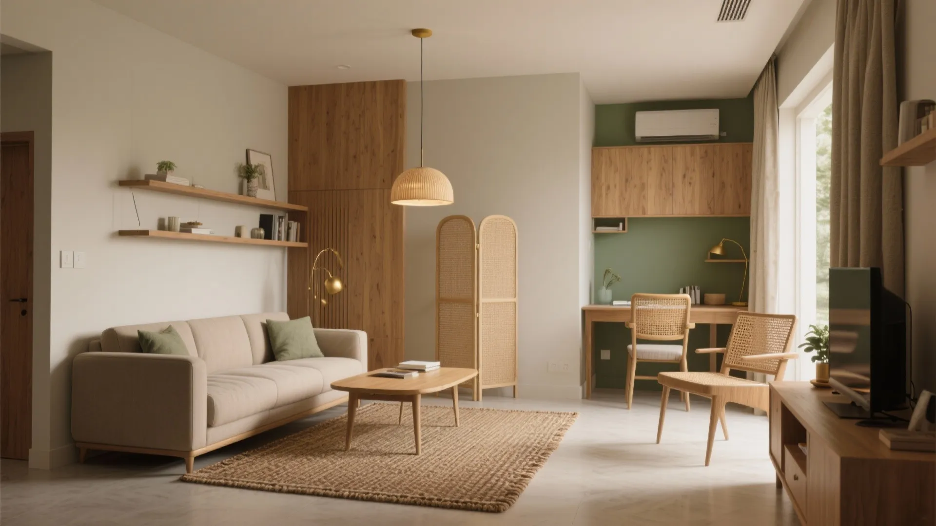 Zoned Living–Dining That Flexes With Guests