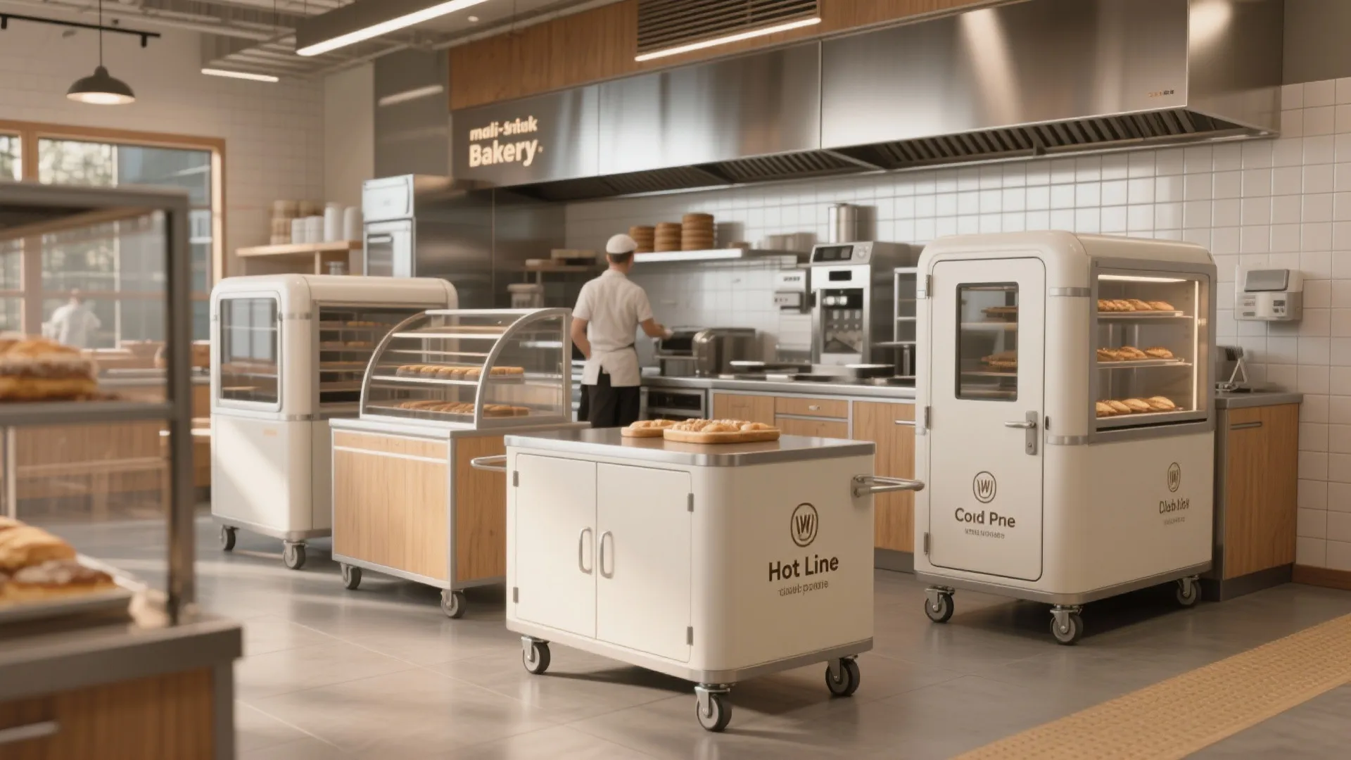 2. Zoned Mini-Station Pods