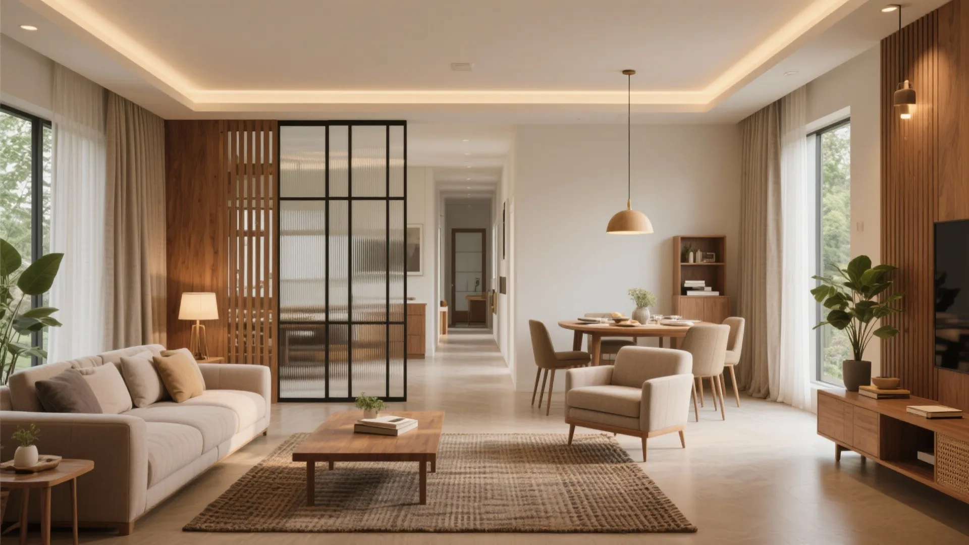 Zoned Open-Plan Living That Breathes