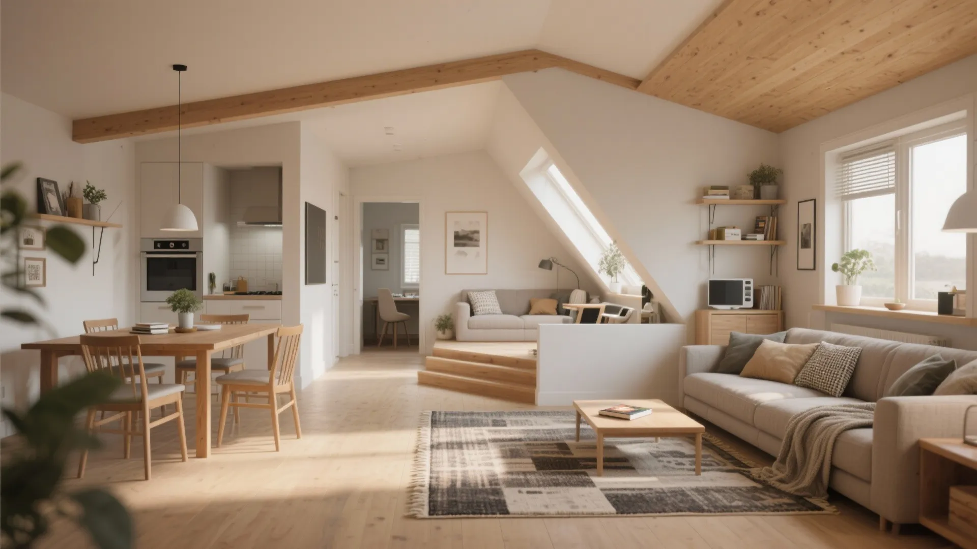 1. Open-plan living with zoned flow