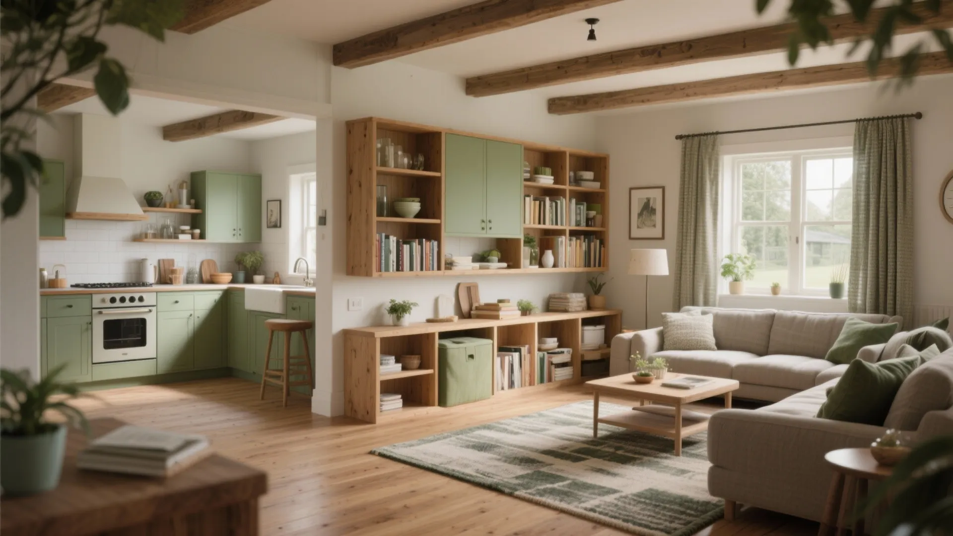 1. Embrace zoned open-plan living