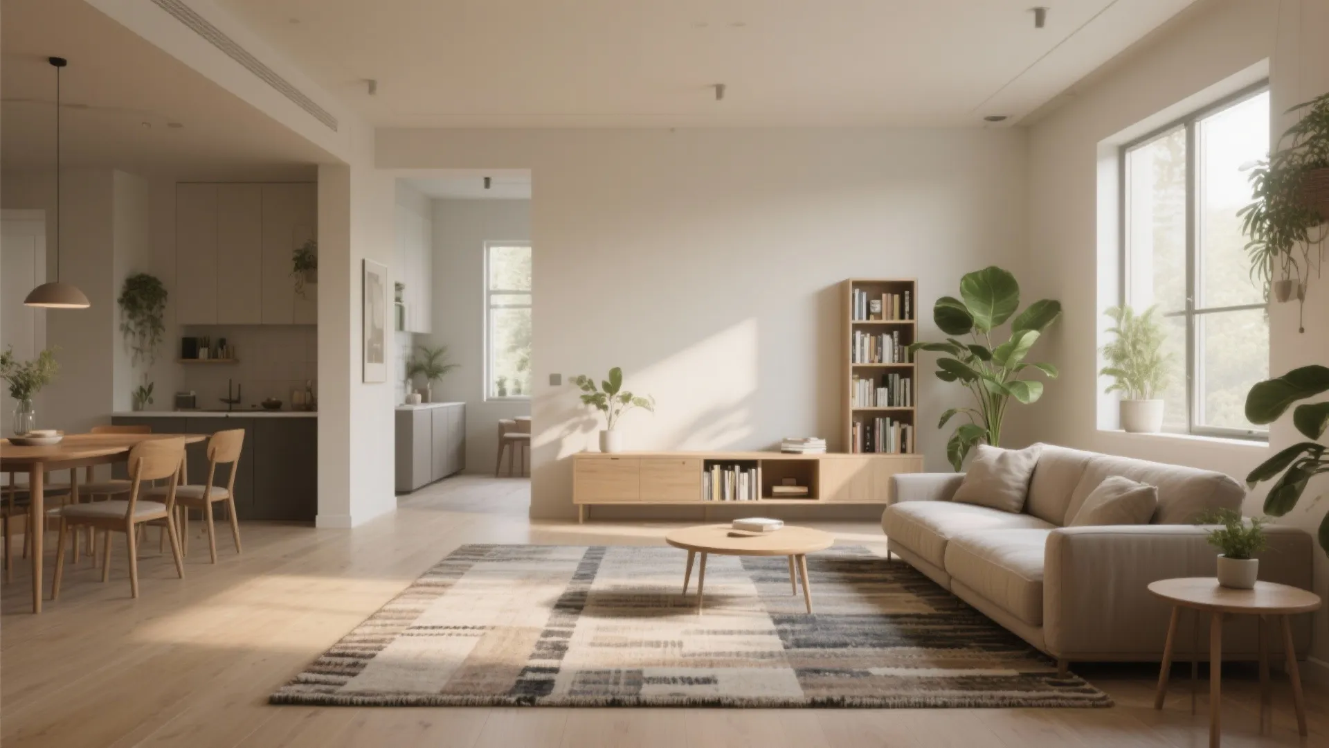 Open Plan Living with Zoned Areas