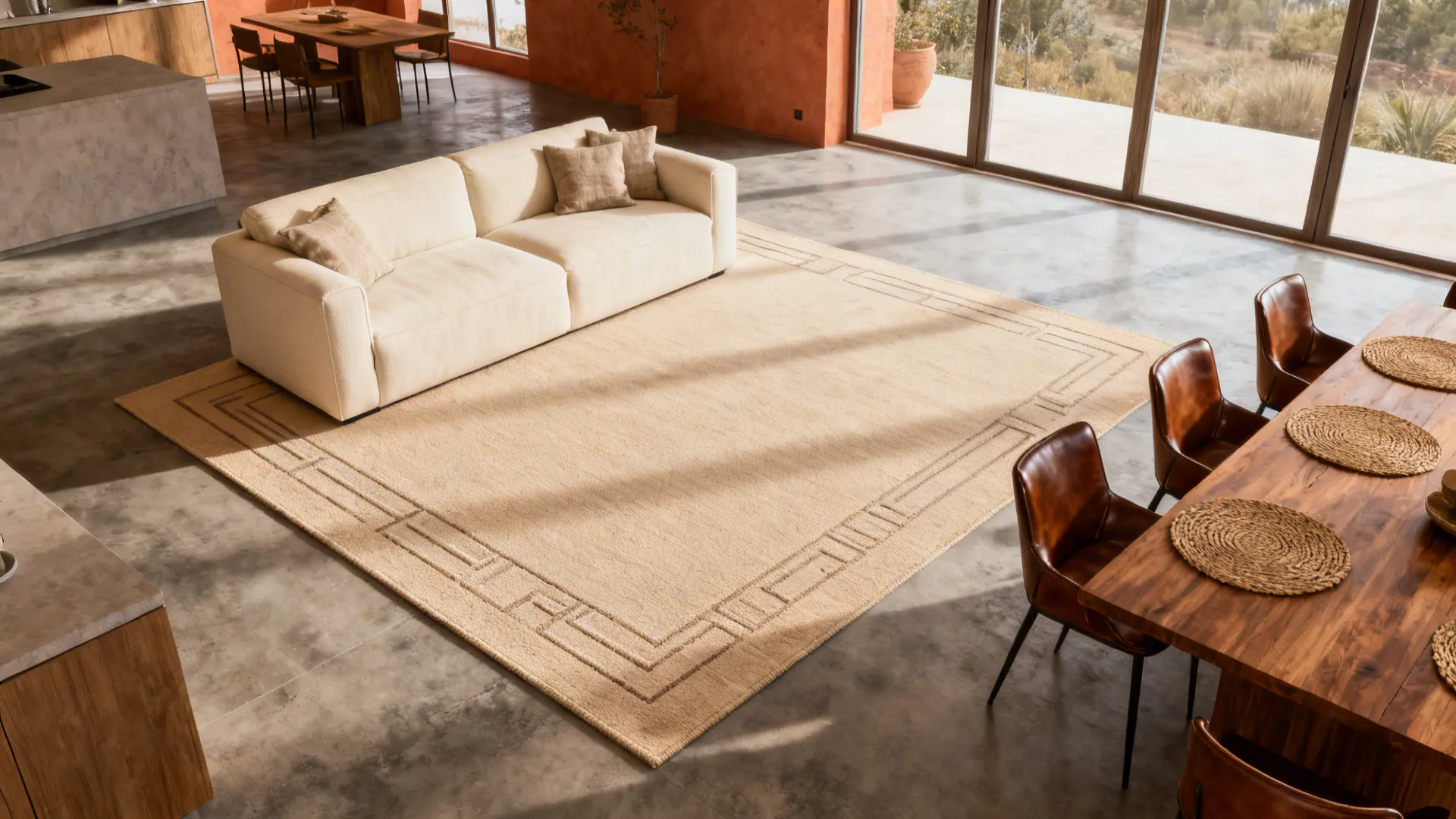 4. Partial Coverage for Open Plans (Zoned Contrast)