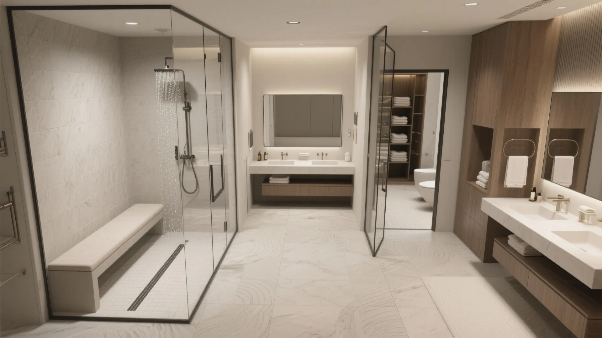 Zoned Layouts and Generous Circulation