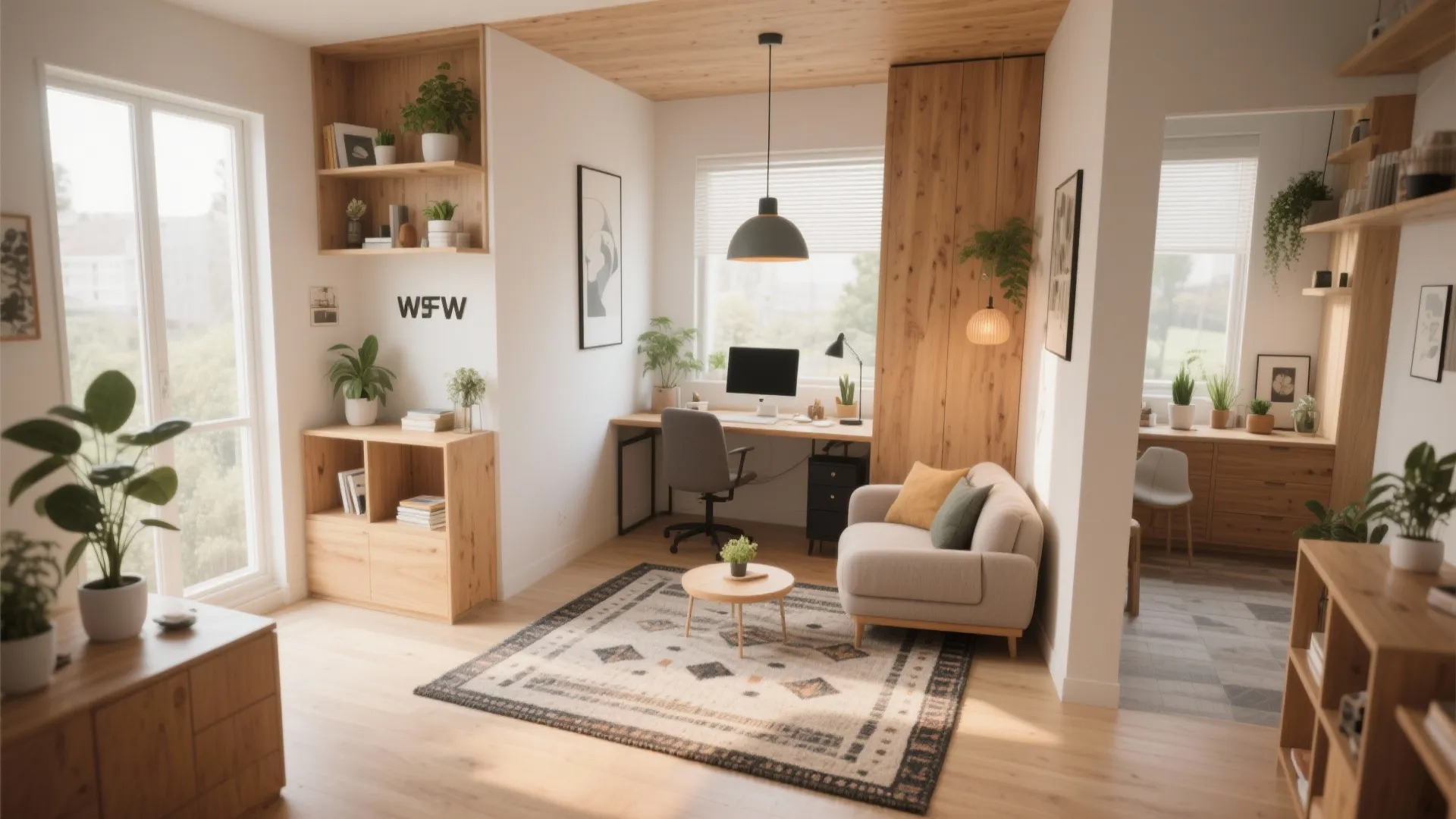 5. Zone Your Space Cleverly