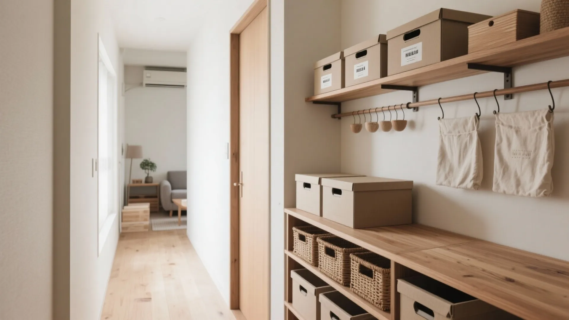 家族別ゾーニング収納で“片づけの行き先”を明確化（収纳技巧）