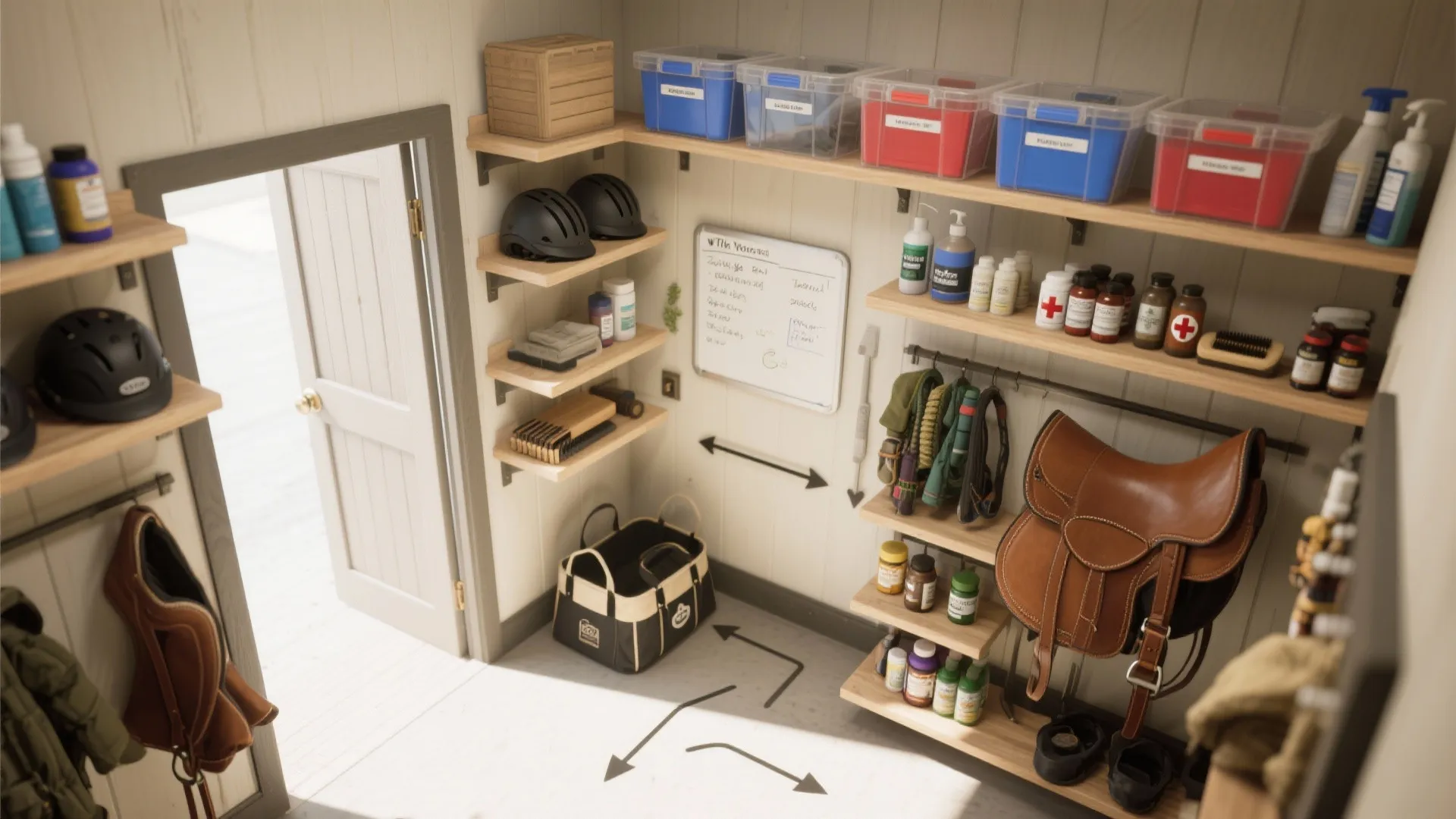 4) Zoned Storage: Daily-Use Front, Seasonal High