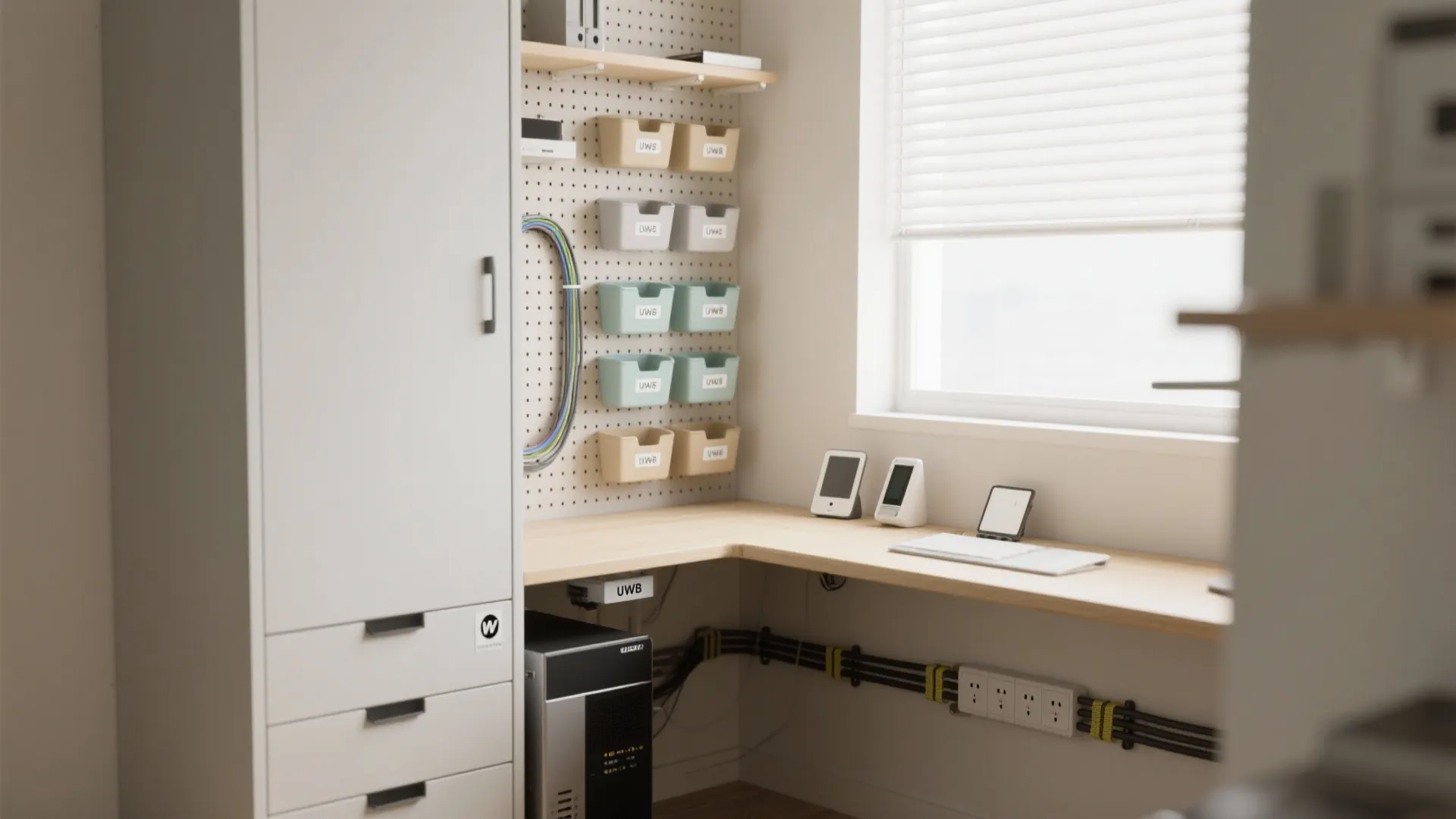 Zoned storage and cable discipline