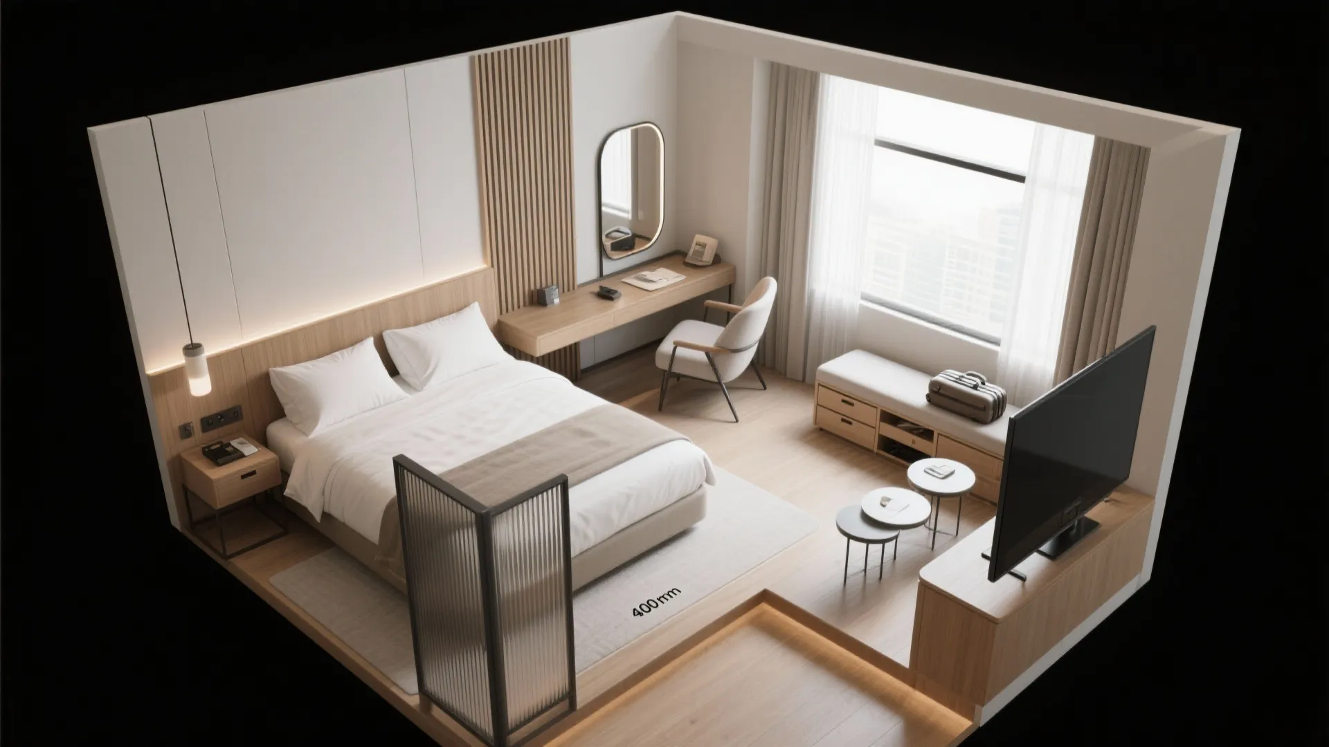 Zoned Layouts with Multifunction Pieces