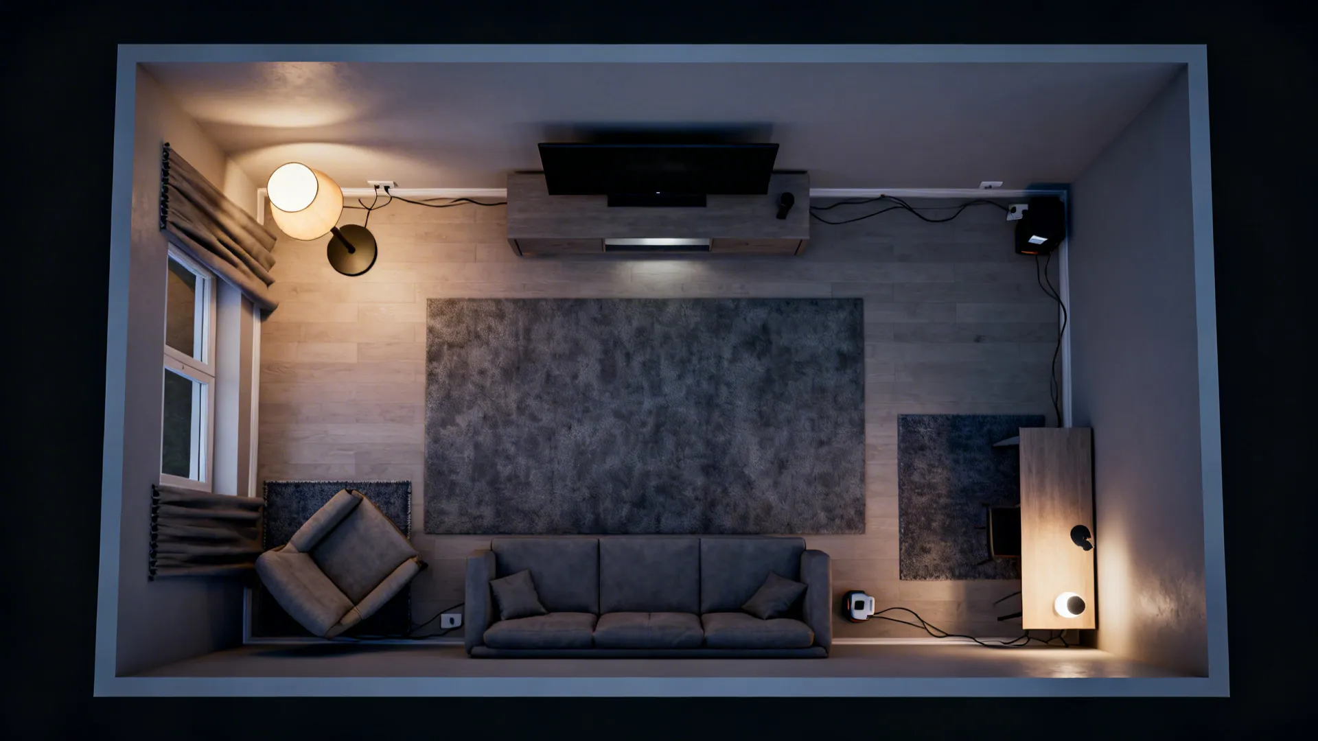 3. Create Zones with Lighting and Color