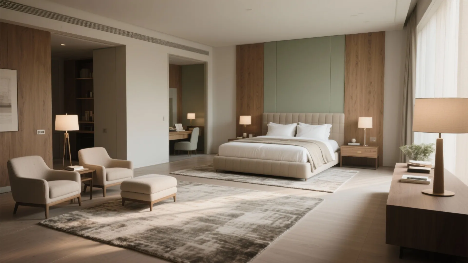 Idea 1: Create zones like a boutique suite