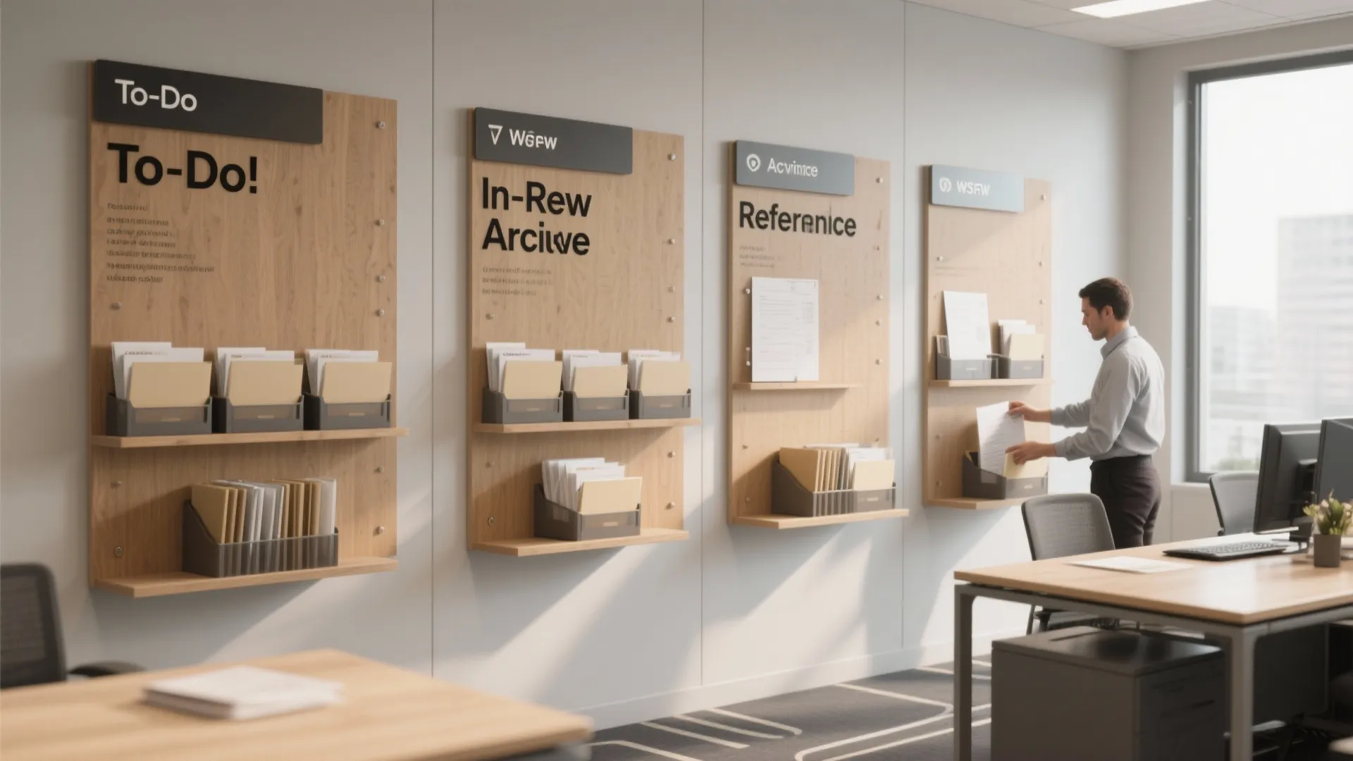 Office File Organization Ideas: 5 Smart Tips: Practical, space-saving office file organization ideas I use with small teams