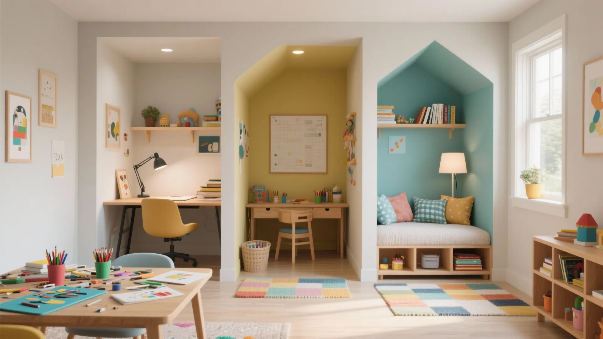 2. Create Zoned Learning Stations